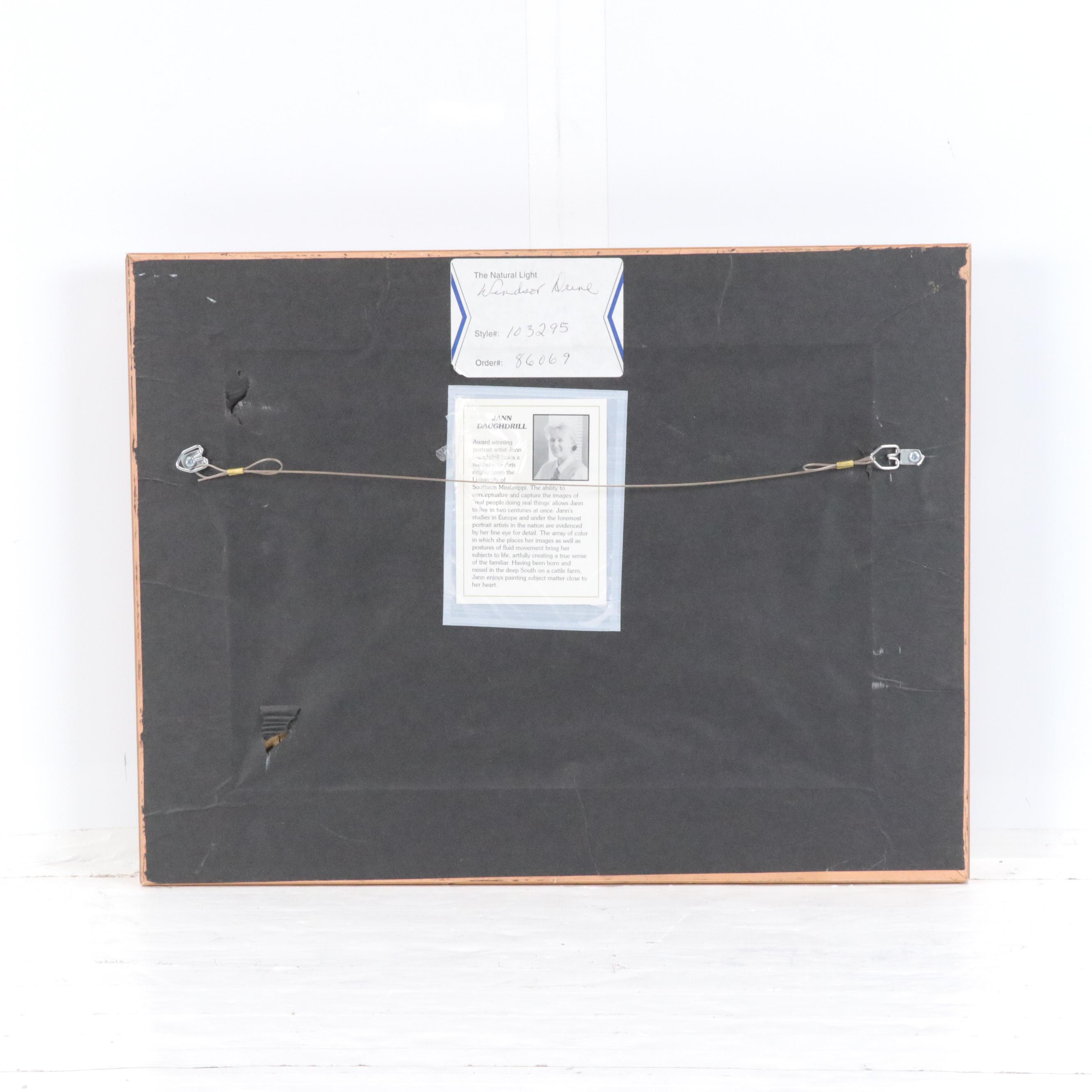 Jann Daughdrill Landscape Oil Painting "Windsor Drive"