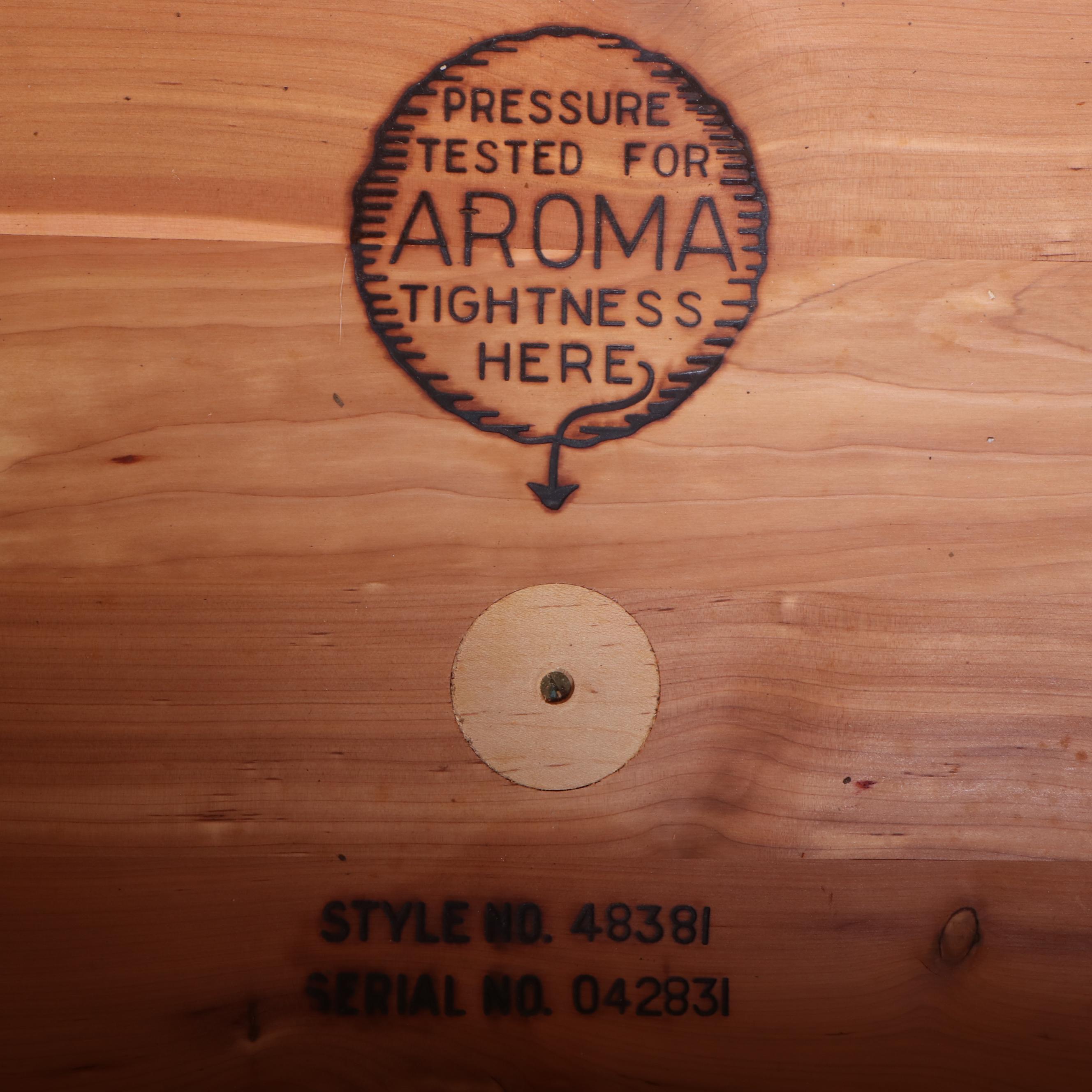 Lane Jacobean Revival Walnut and Cedar Blanket Chest, Circa 1930