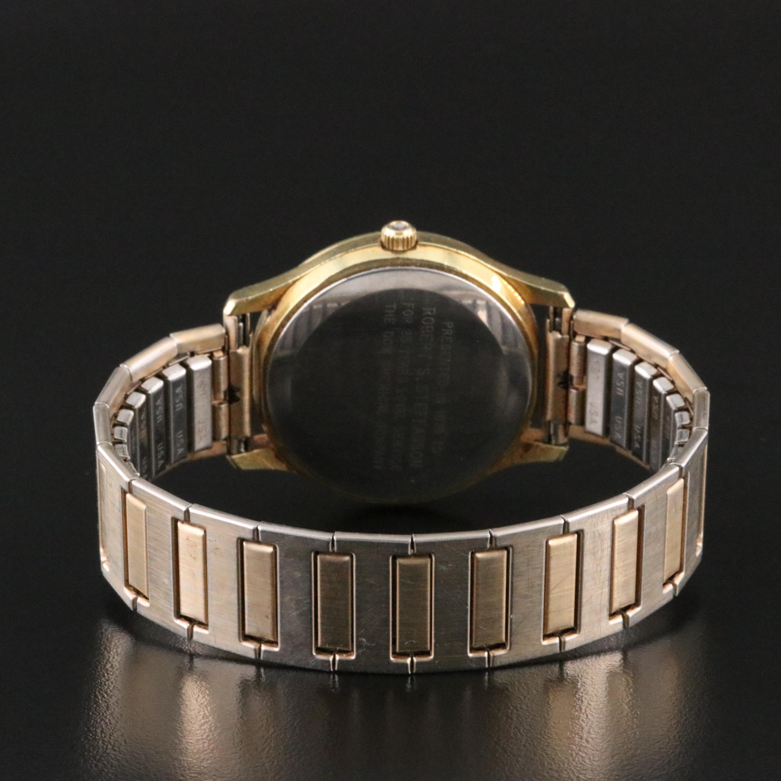 Omega Dow Chemical 25 Years Award Watch