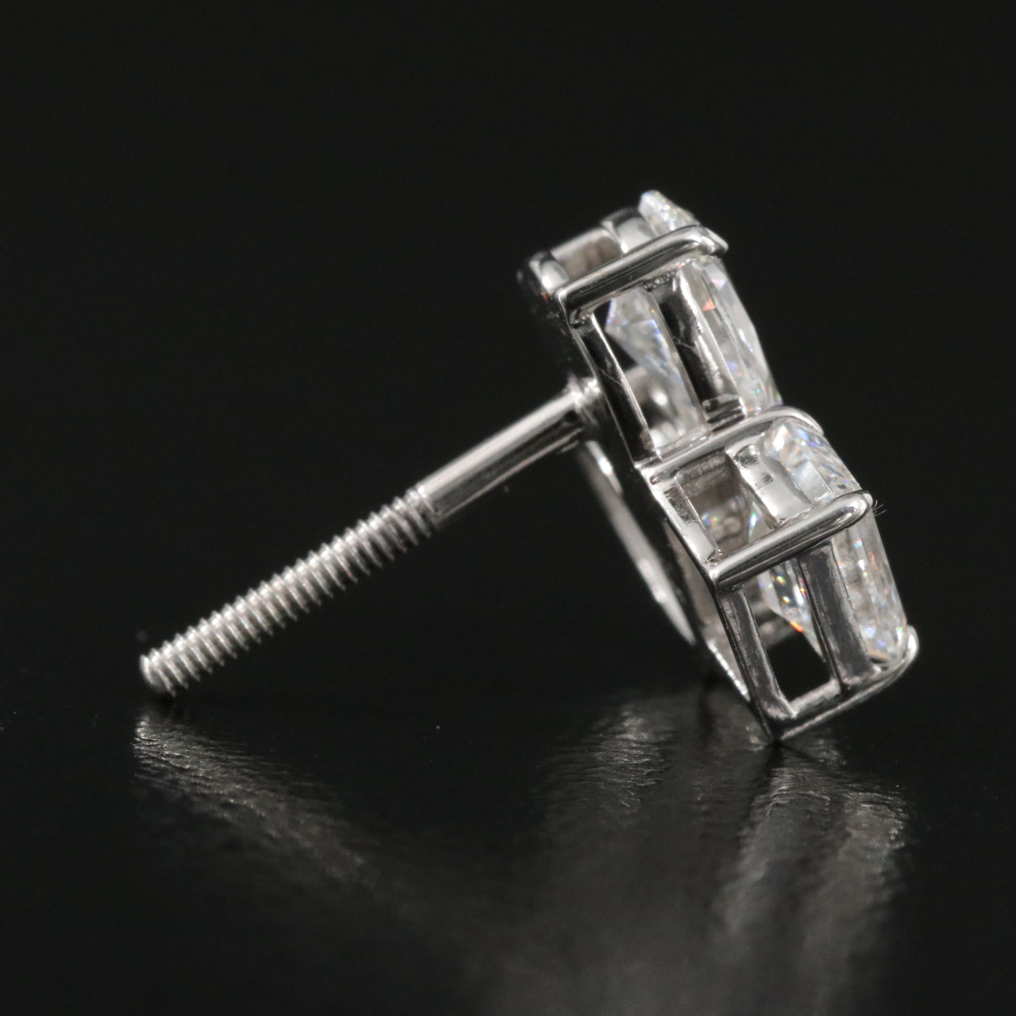 14K 2.96 CTW Lab Grown Diamond Stud Earrings