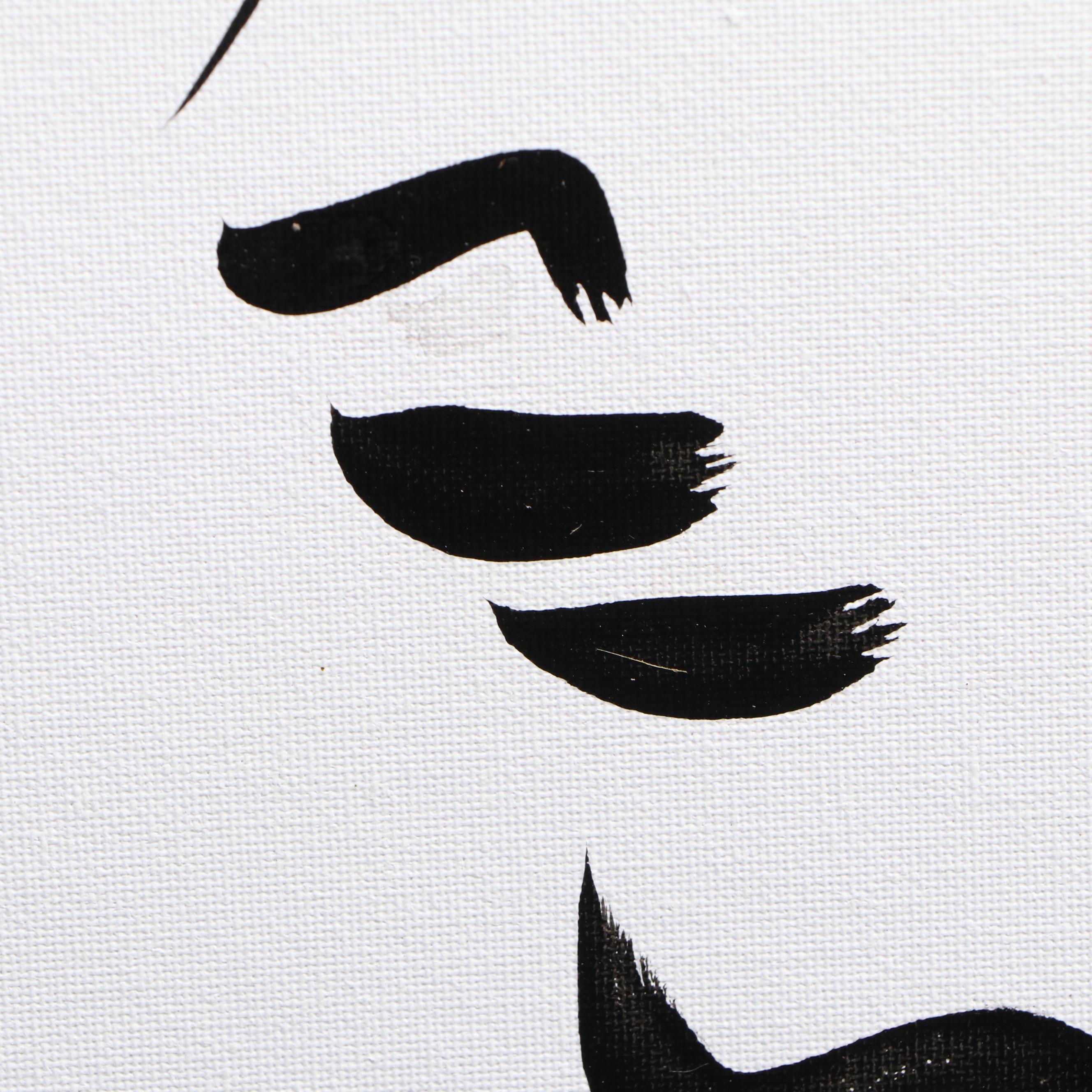 Peter Keil Abstract Acrylic Portrait Painting