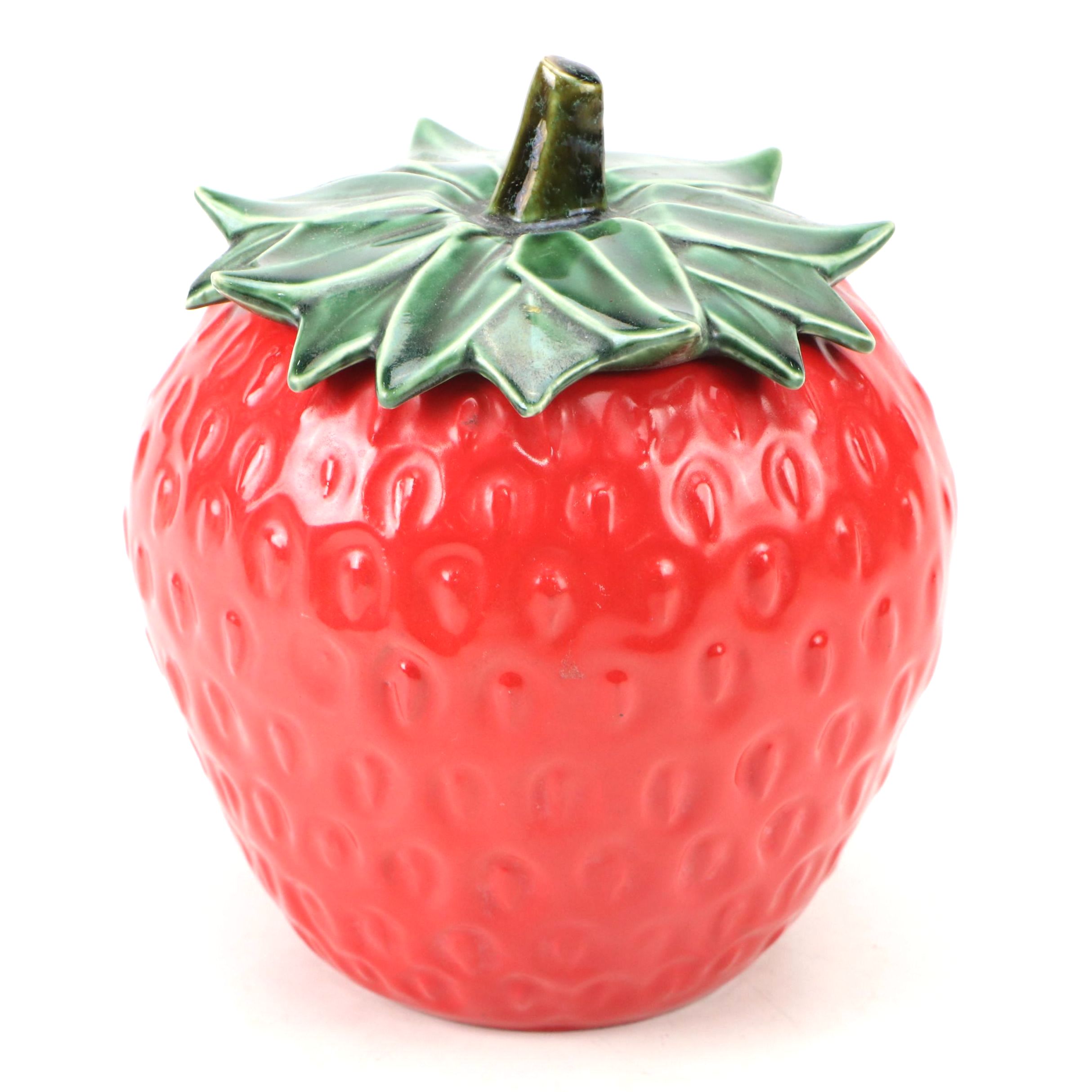 McCoy Pottery "Strawberry" Ceramic Cookie Jar