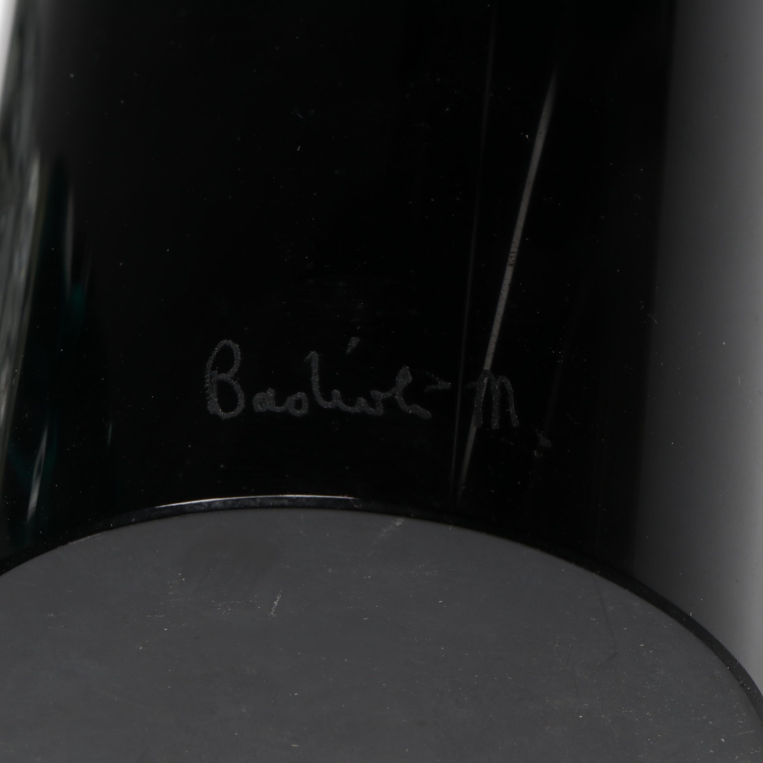 Mario Badioli Artist Signed Murano Art Glass Embracing Couples