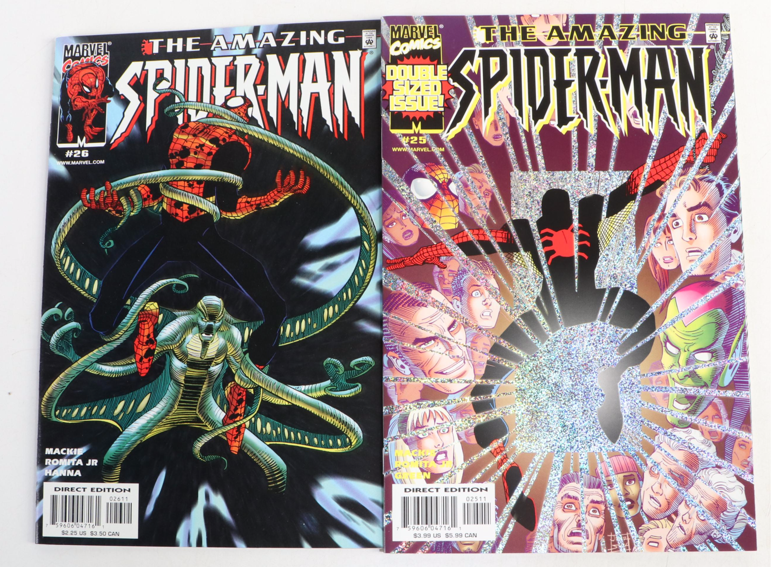 "The Amazing Spider-Man" Comic Book Collection Featuring 30th Anniversary Issue