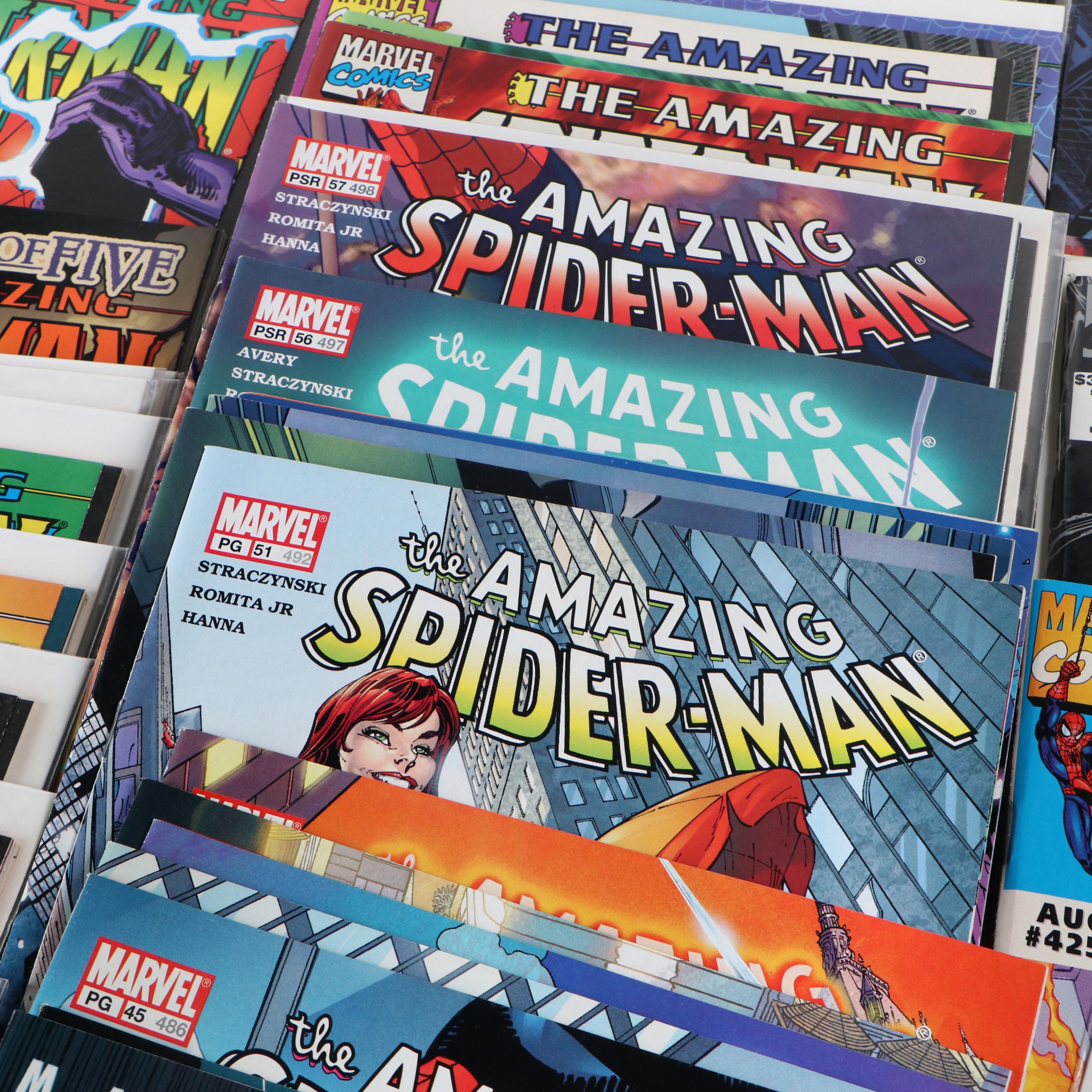 "The Amazing Spider-Man" Comic Book Collection Featuring 30th Anniversary Issue