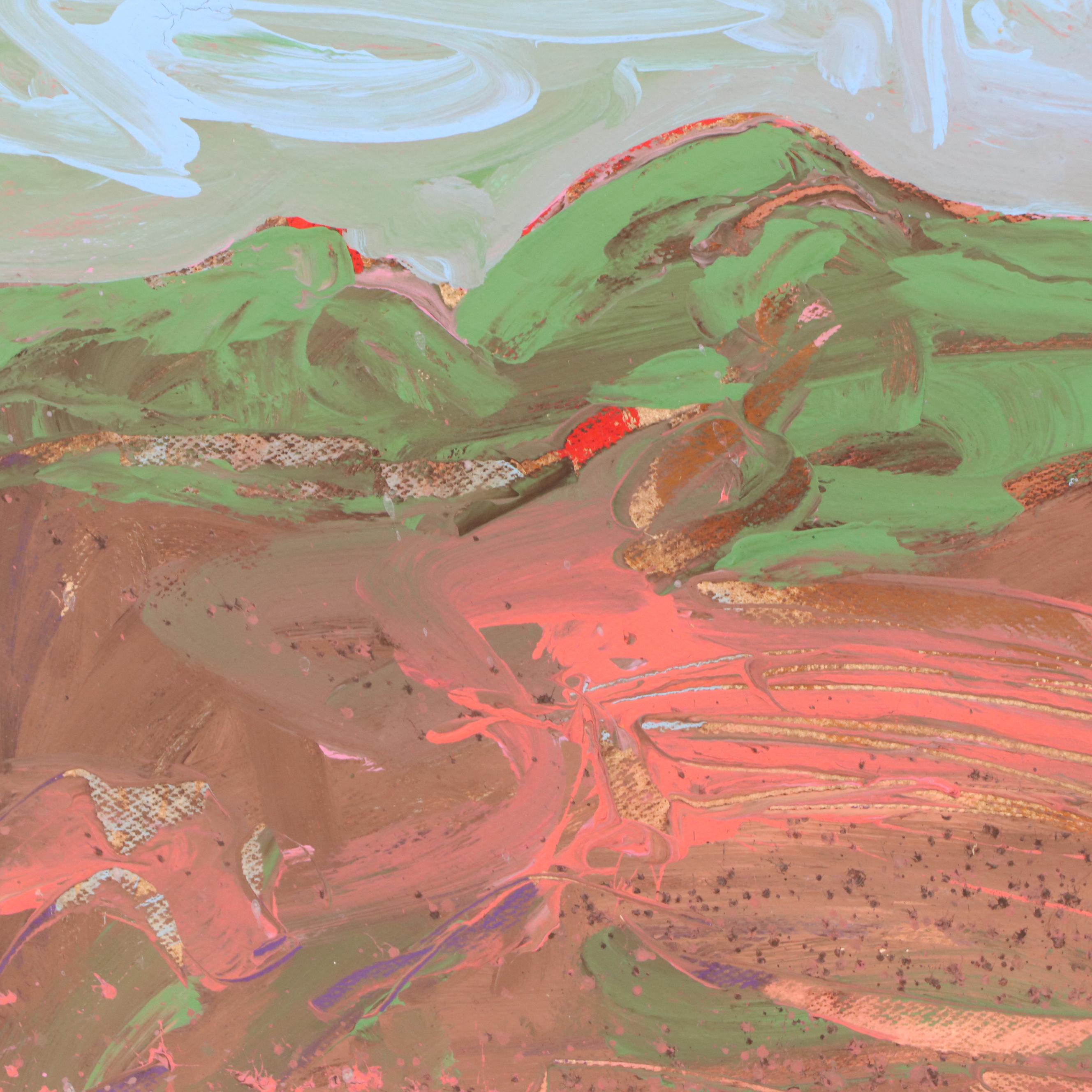 Harry Hilson Abstracted Landscape, Late 20th Century