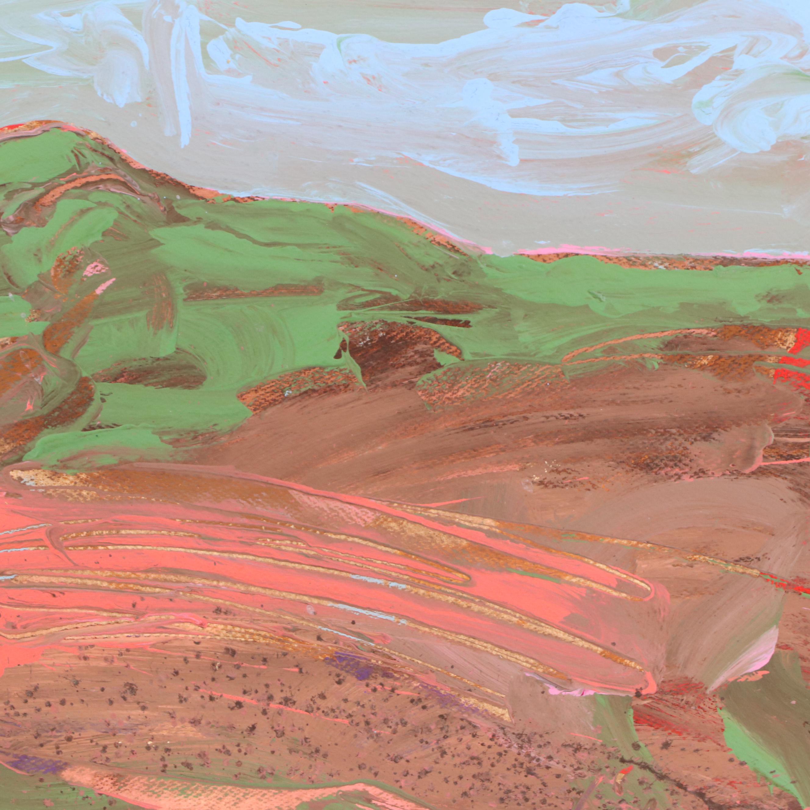 Harry Hilson Abstracted Landscape, Late 20th Century