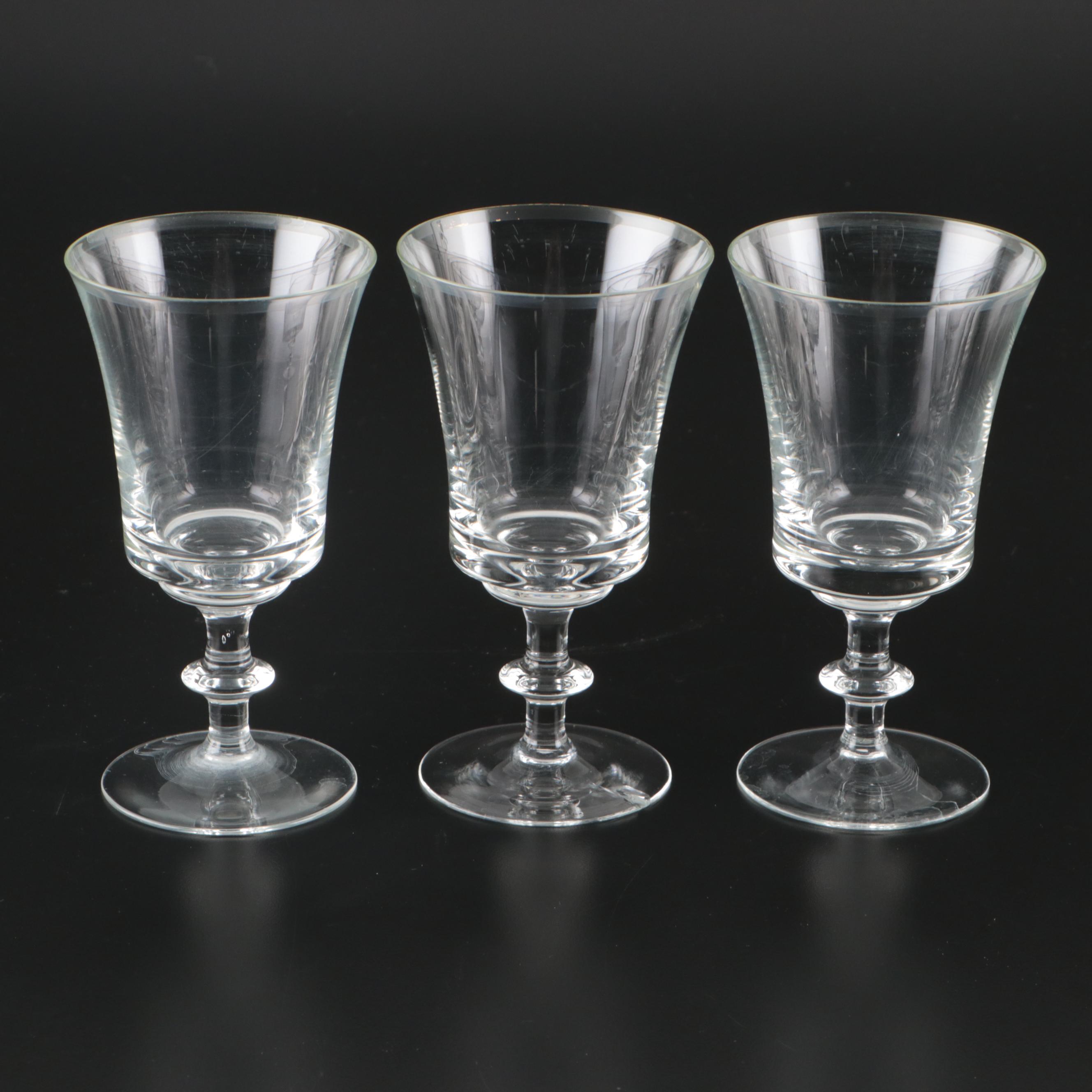 Bryce "Horn of Plenty" Glass Decanter with Wine Glasses, Vase and Serveware