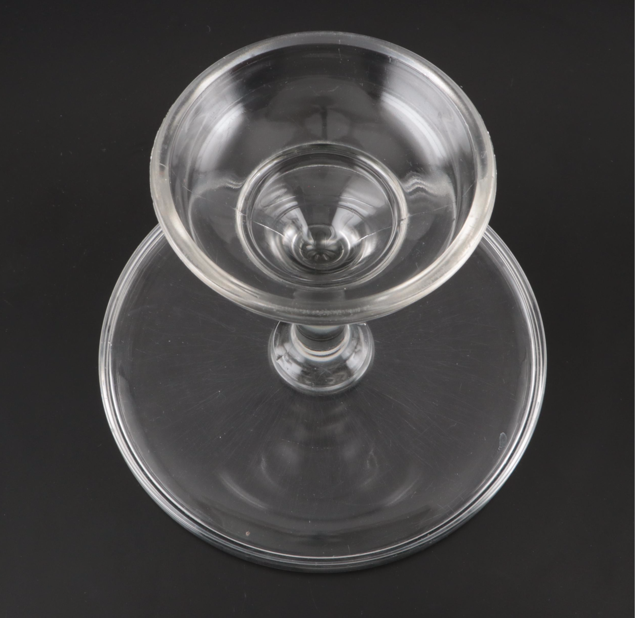 Bryce "Horn of Plenty" Glass Decanter with Wine Glasses, Vase and Serveware