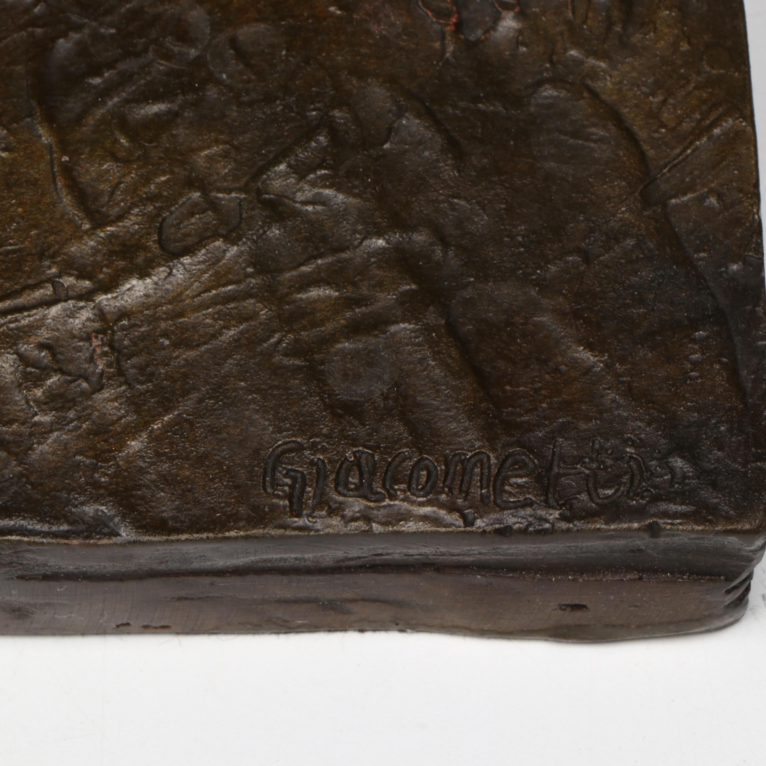 "Three Men Walking II" After Alberto Giacometti