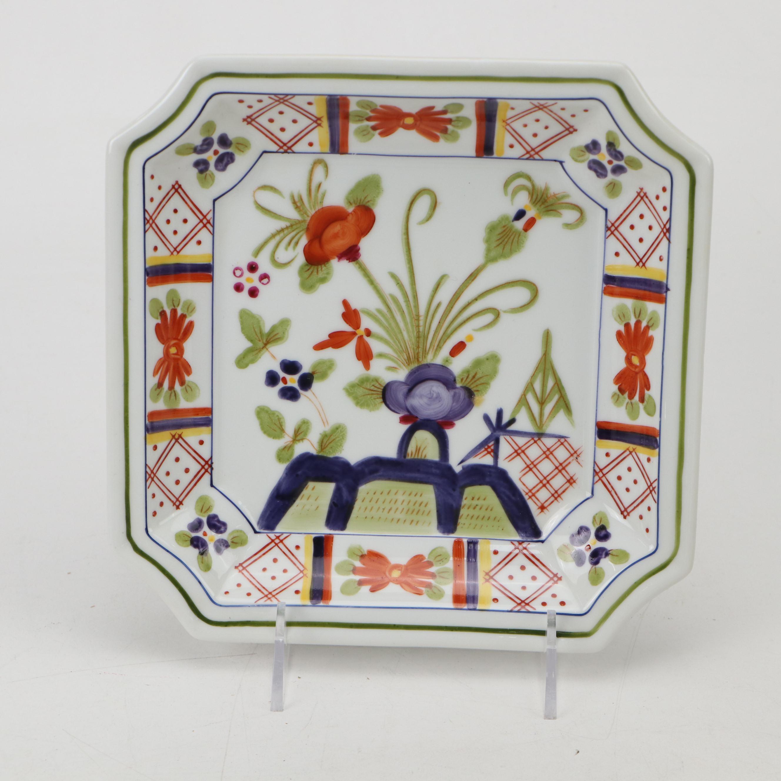 Wedgwood "Strawberry and Vine" Creamer, Spode Vase and Other Ceramic Tableware