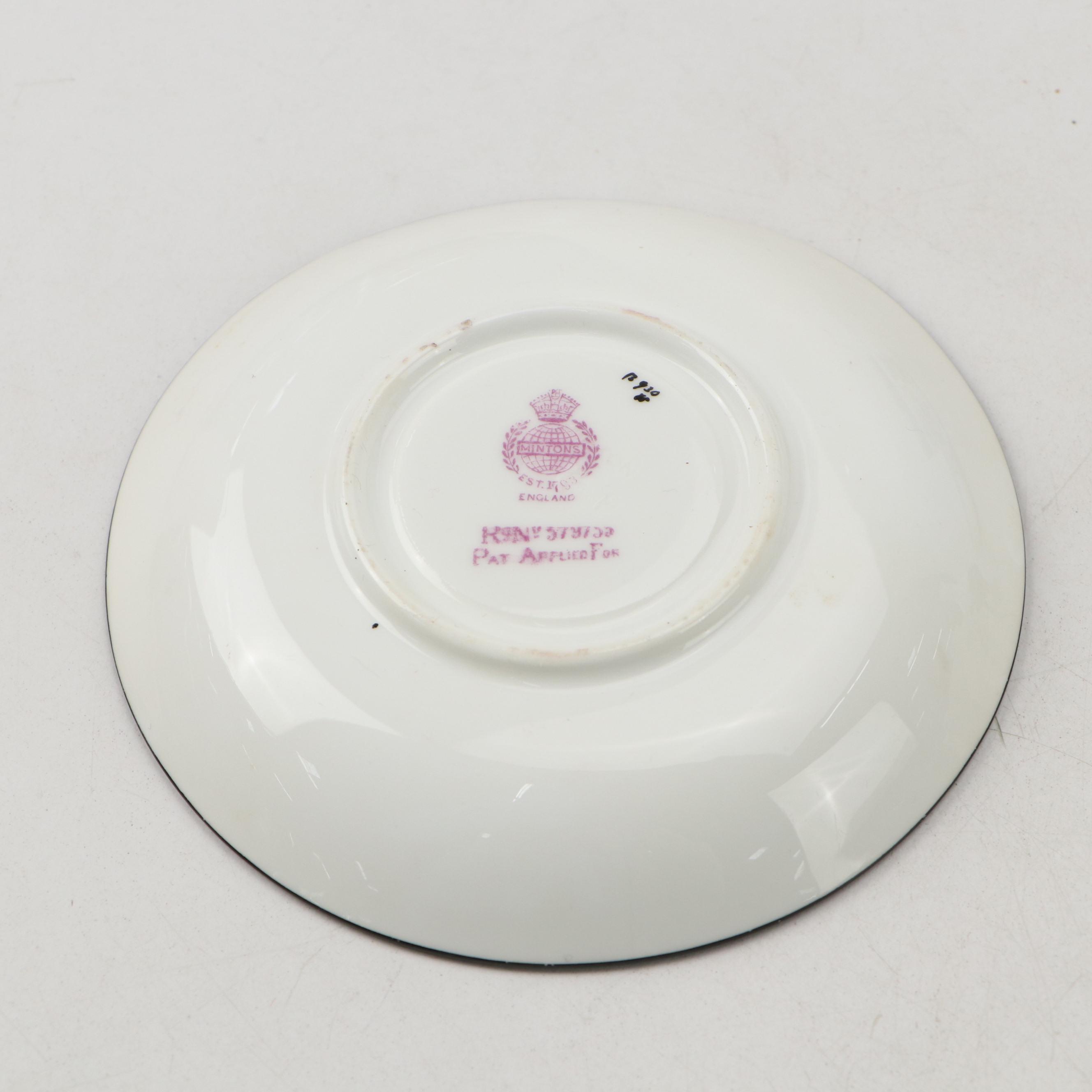 Wedgwood "Strawberry and Vine" Creamer, Spode Vase and Other Ceramic Tableware