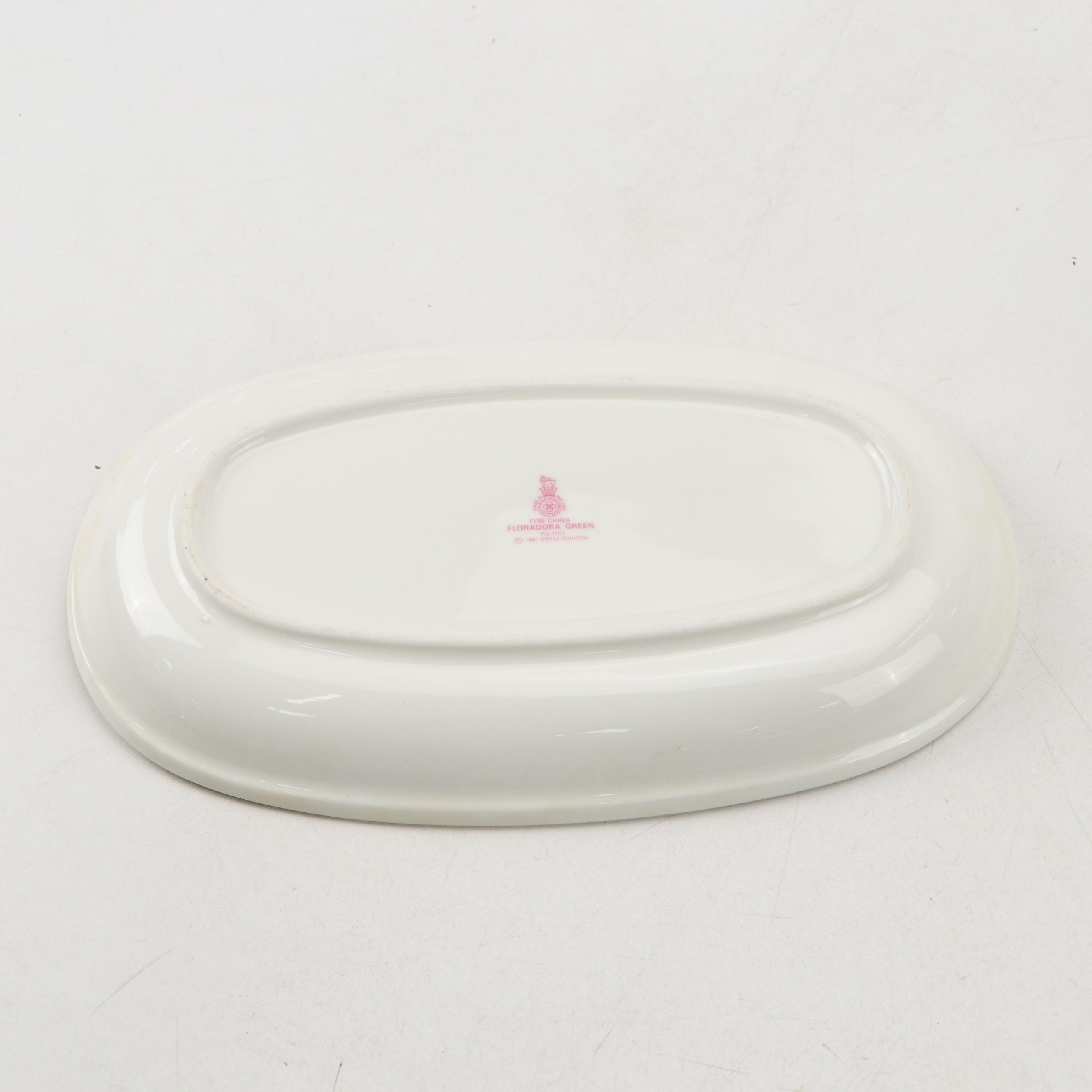 Wedgwood "Strawberry and Vine" Creamer, Spode Vase and Other Ceramic Tableware