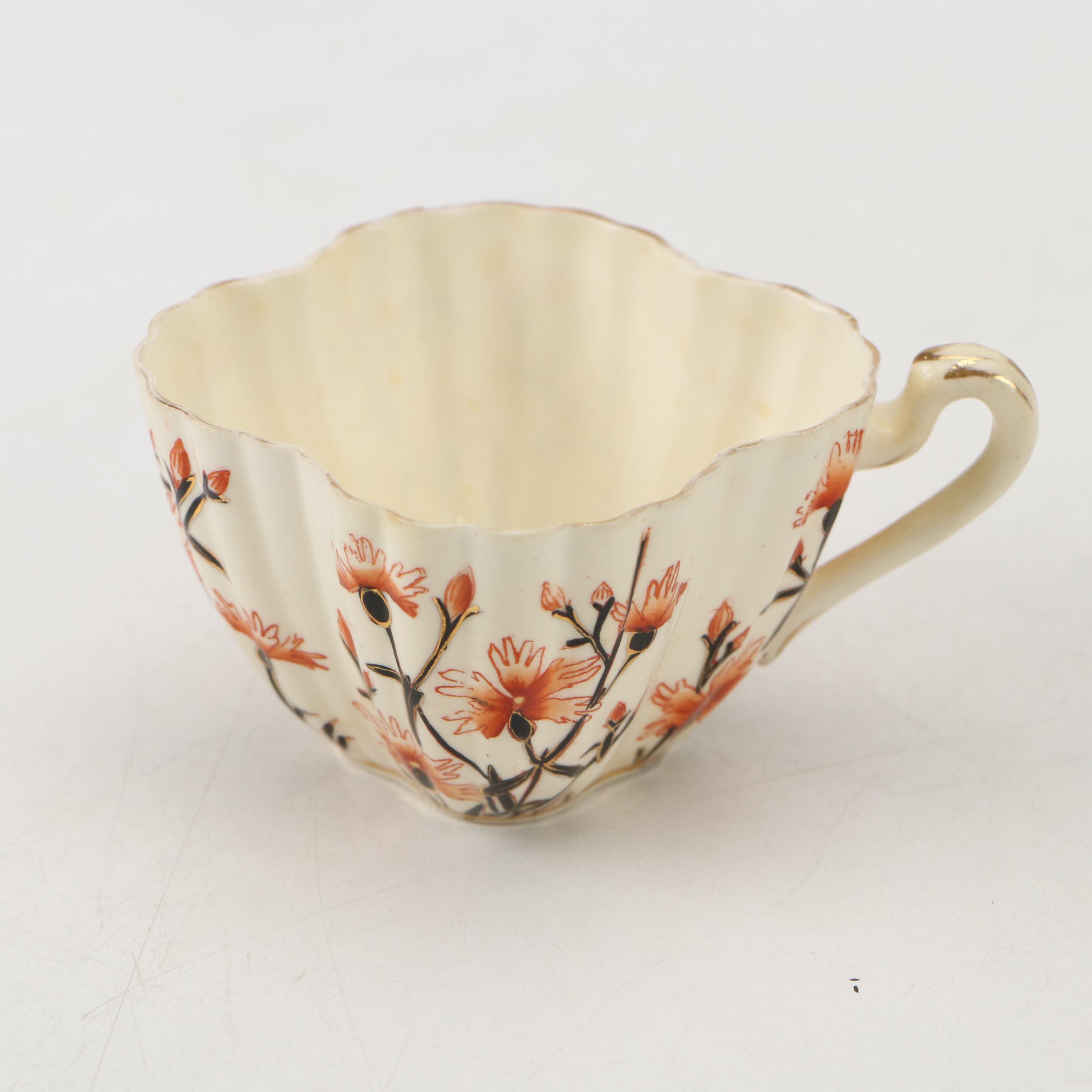 Wedgwood "Strawberry and Vine" Creamer, Spode Vase and Other Ceramic Tableware