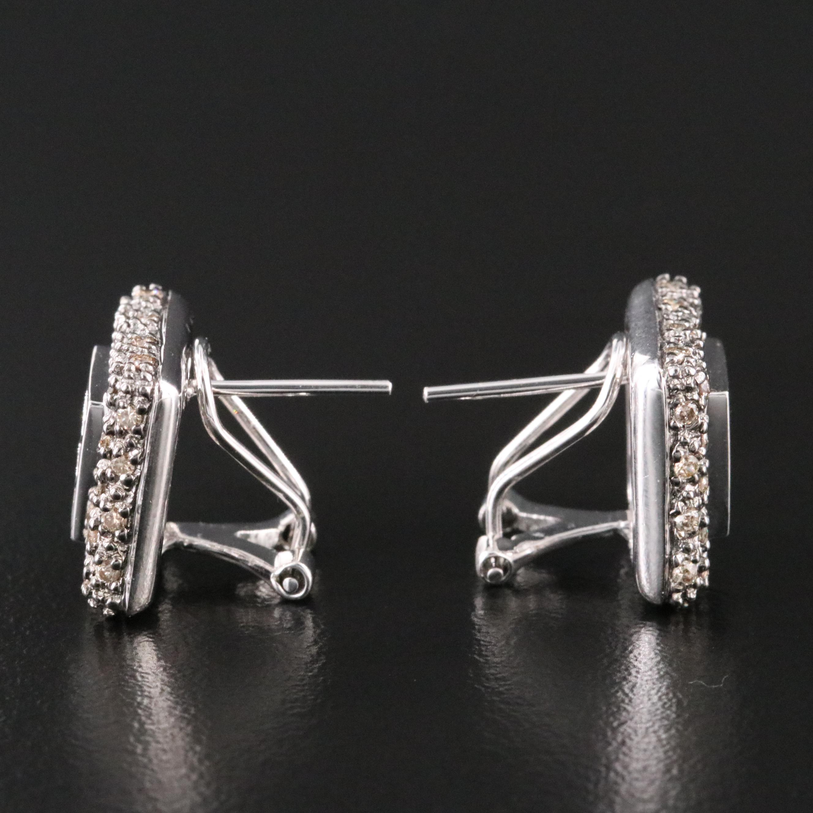 14K 0.85 CTW Diamond Earrings
