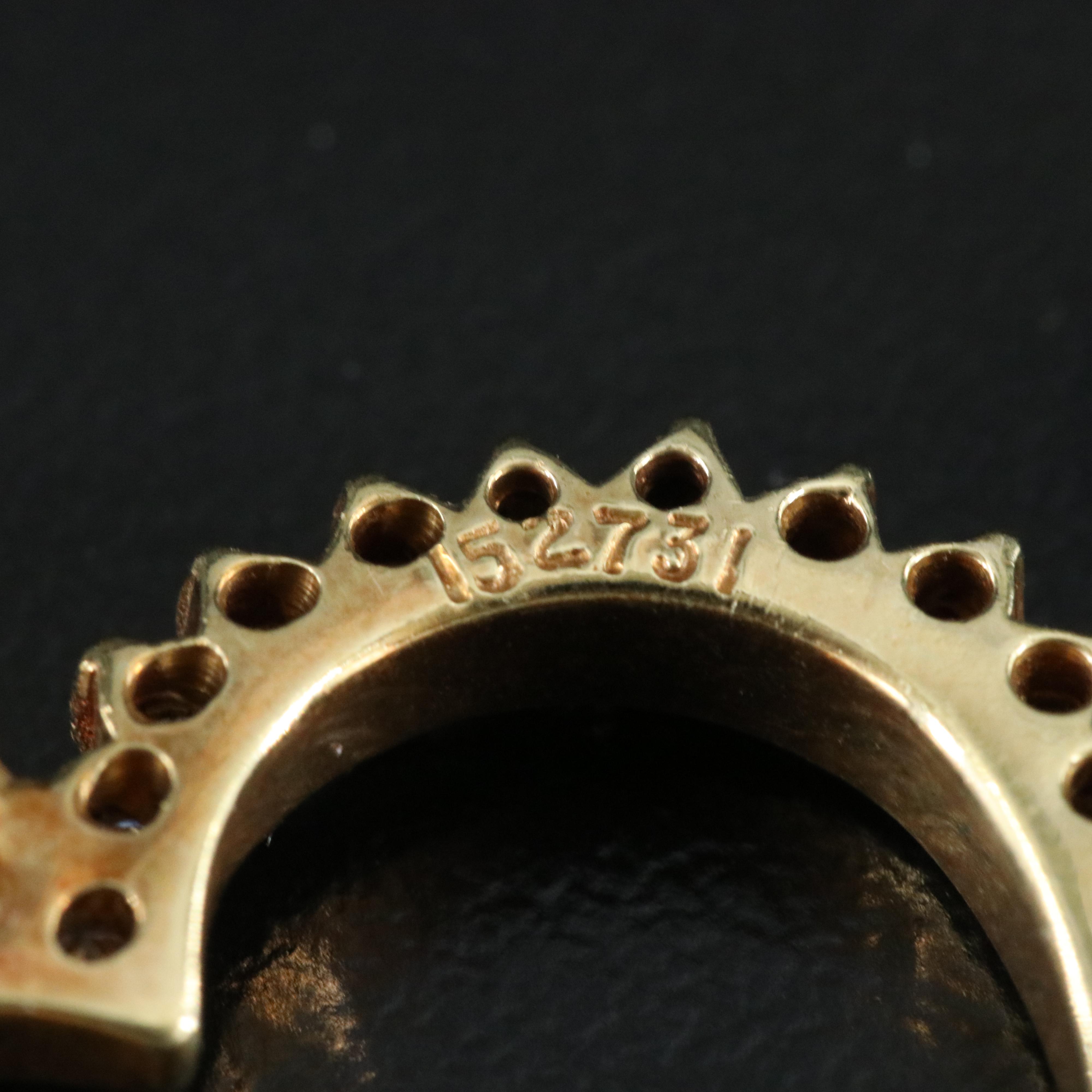 Jose Hess 14K 1.10 CTW Diamond Arlene Francis Heart Pendant