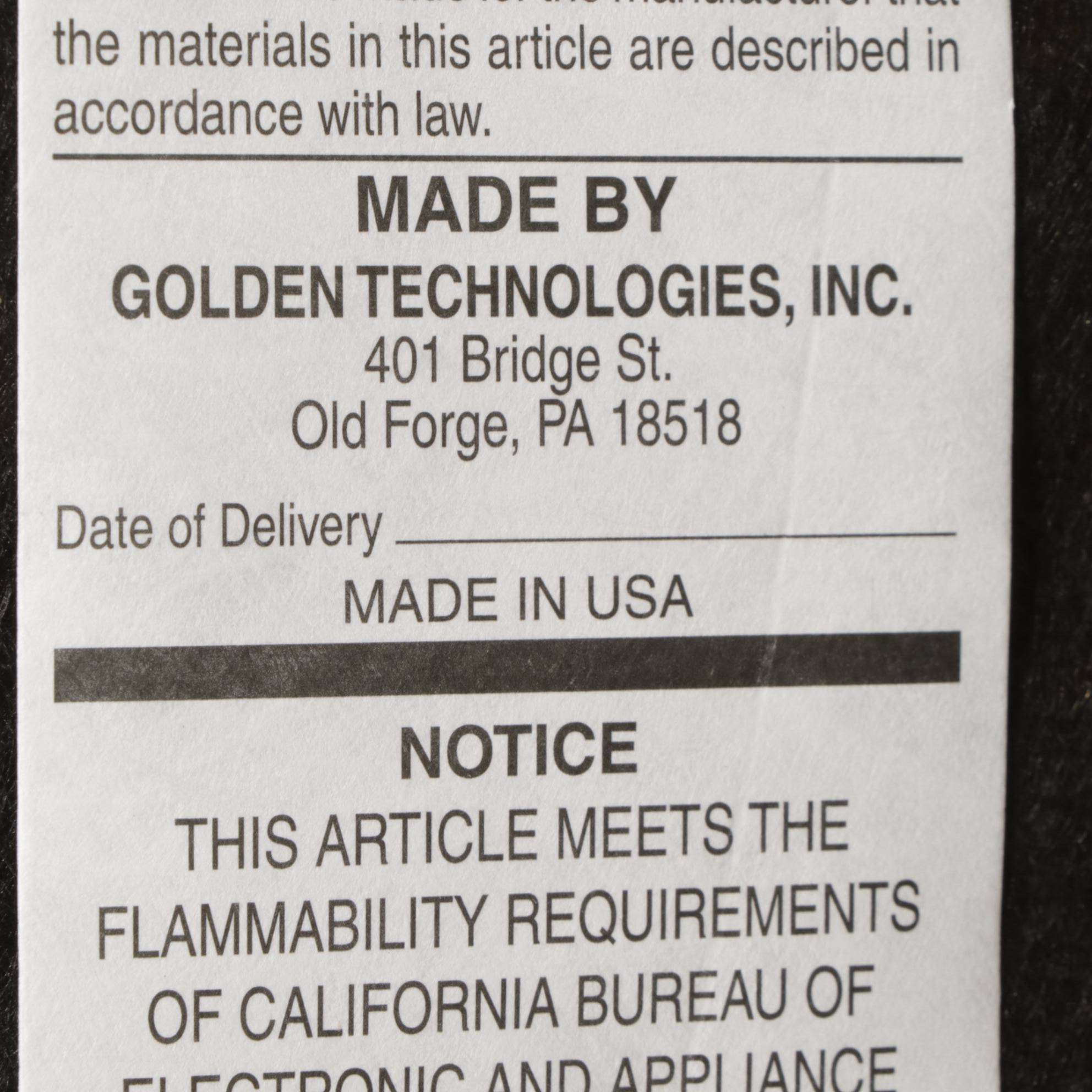 Golden Power Lift and Recliner Chair with Faux Leather Upholstery