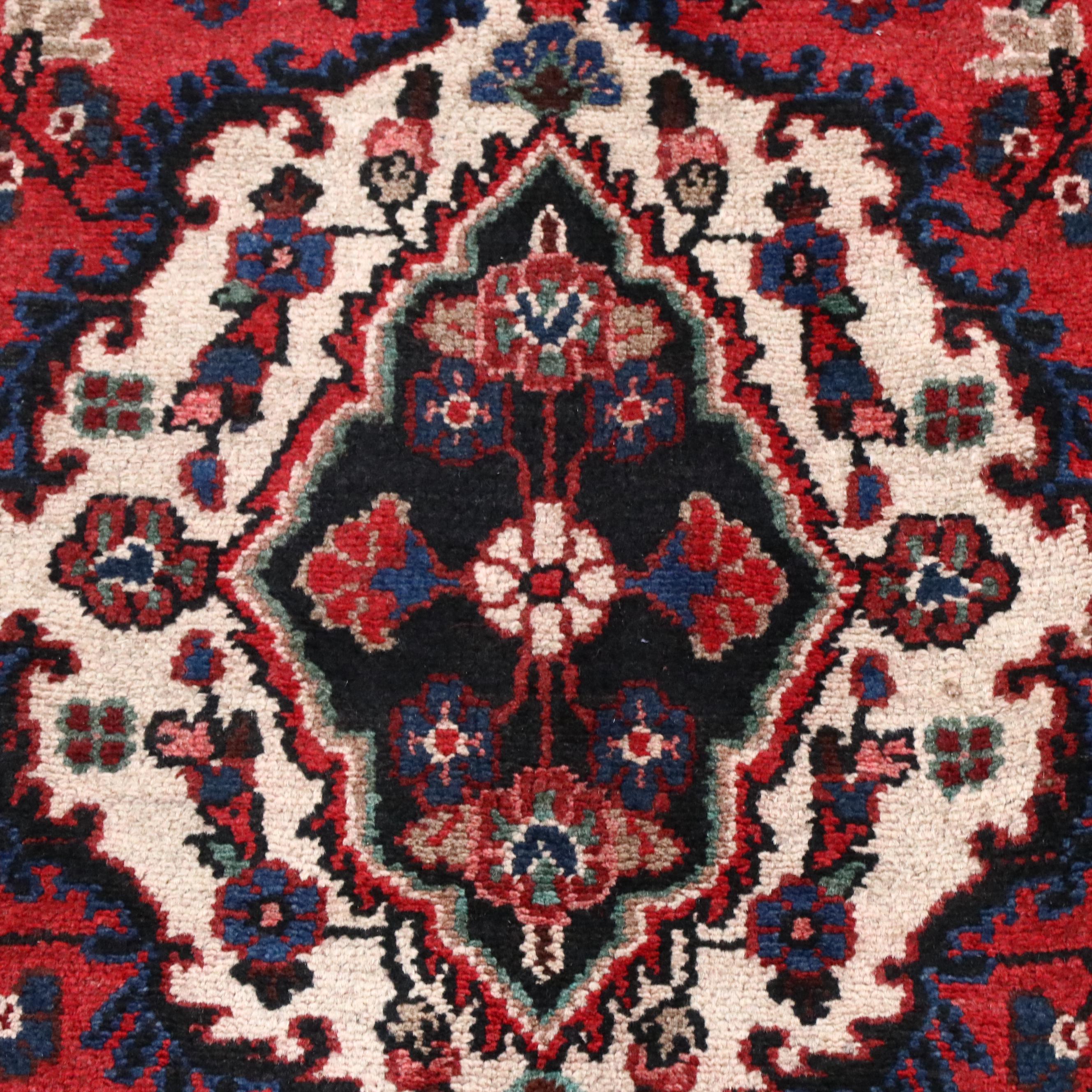 8'5 x 12' Hand-Knotted Persian Qazvin Area Rug