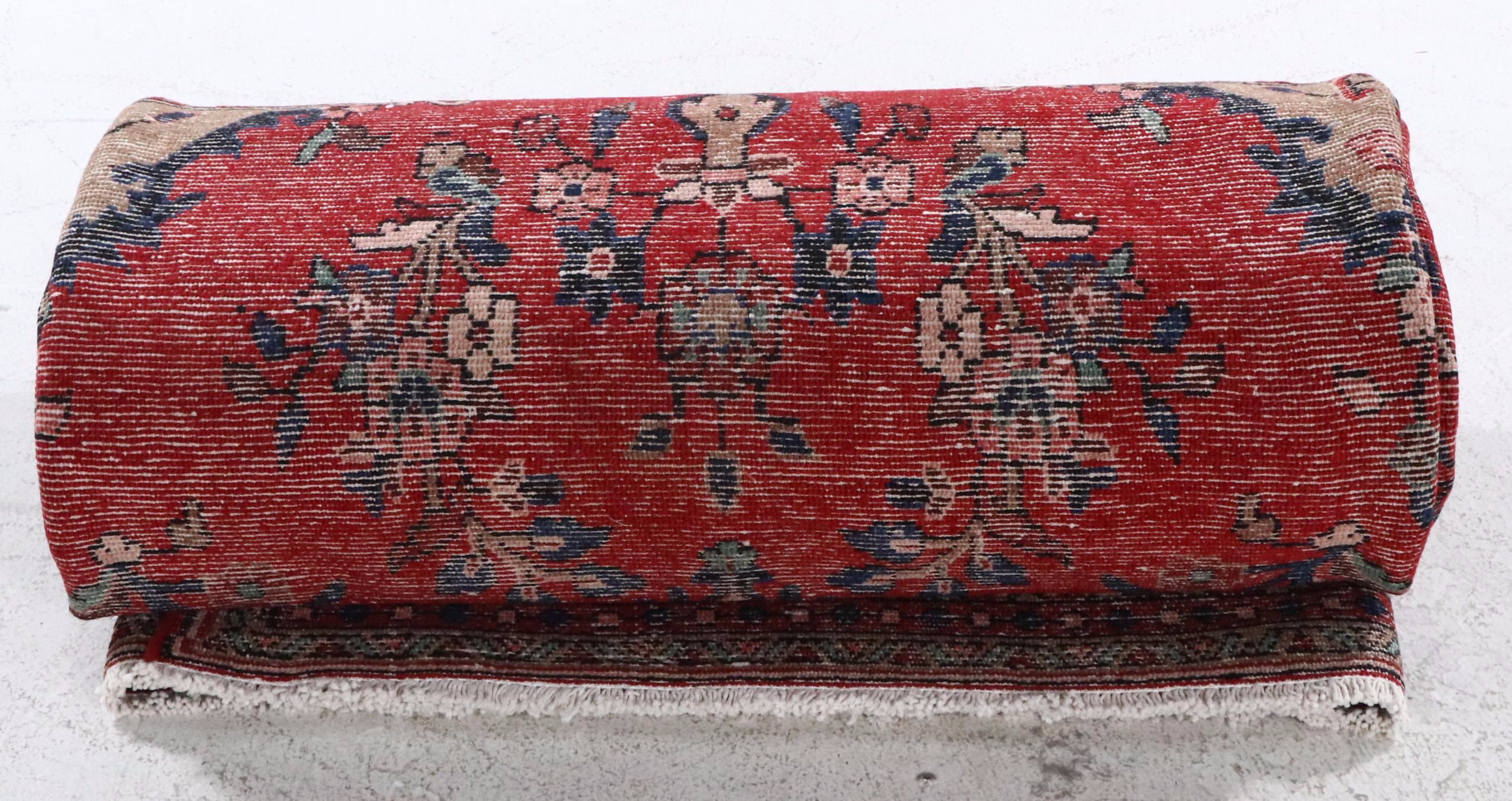 8'5 x 12' Hand-Knotted Persian Qazvin Area Rug