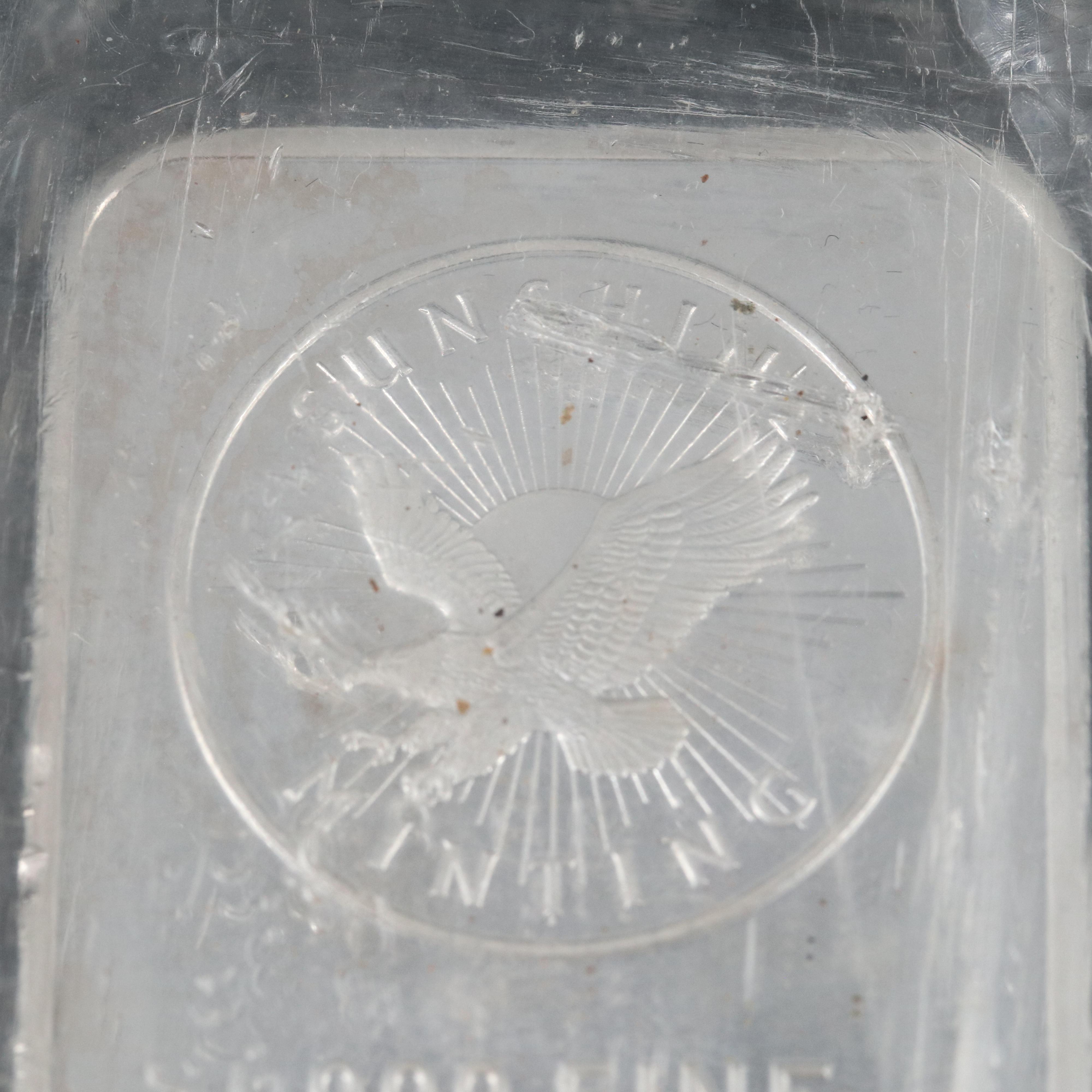 Five Troy Ounce Fine Silver Bar