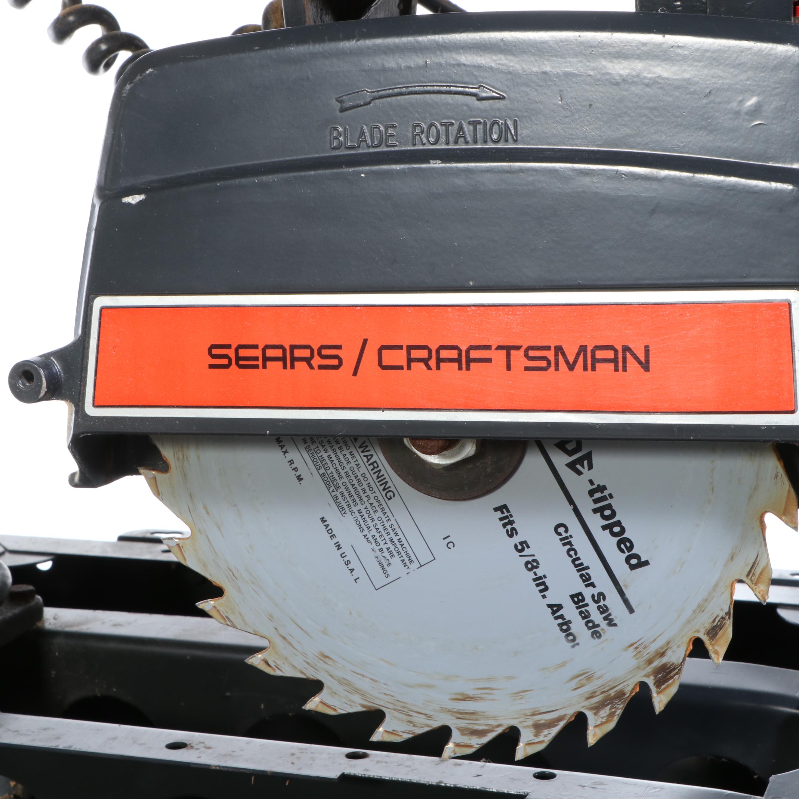 Sears Craftsman Model 113.23100 Radial Arm Saw on Stand