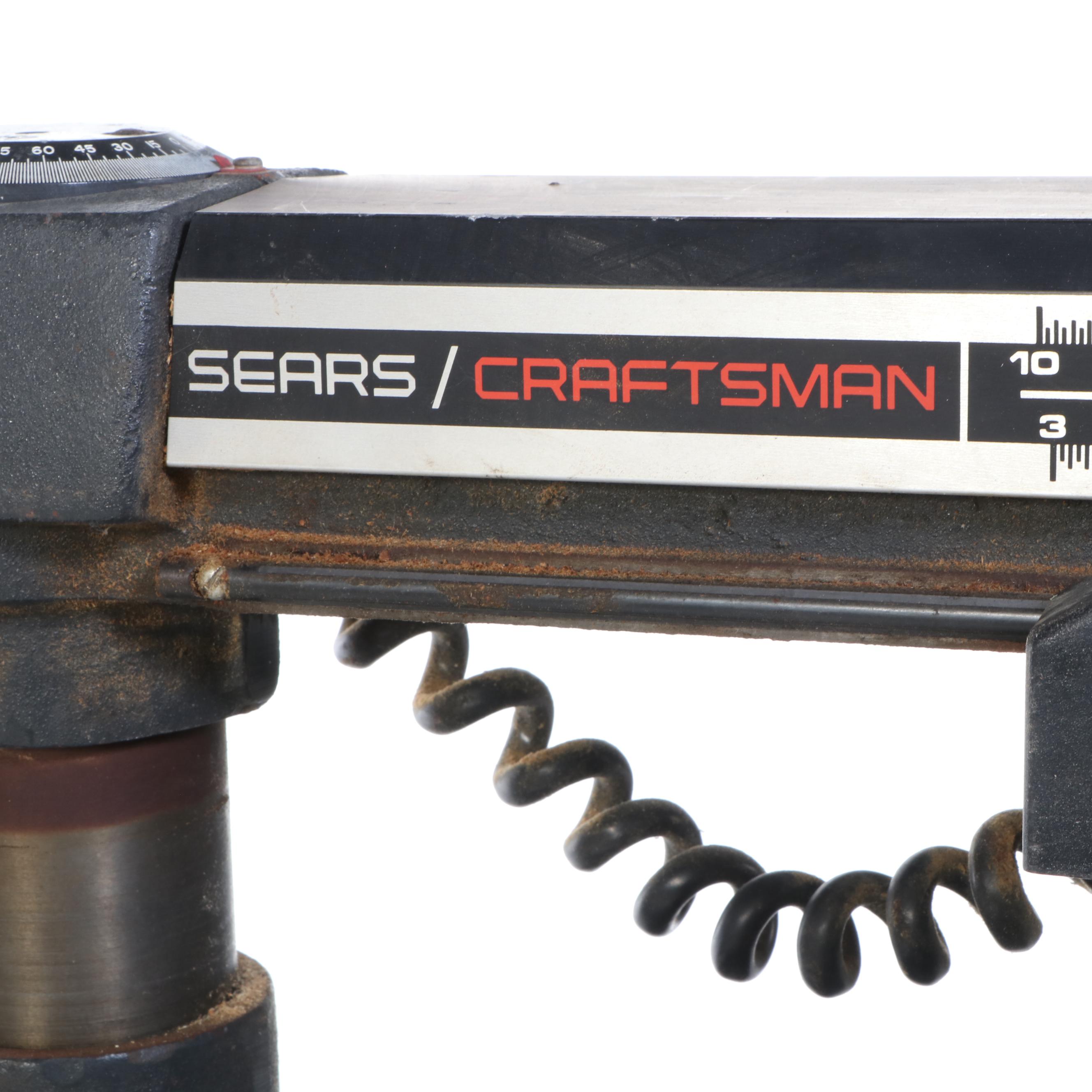 Sears Craftsman Model 113.23100 Radial Arm Saw on Stand