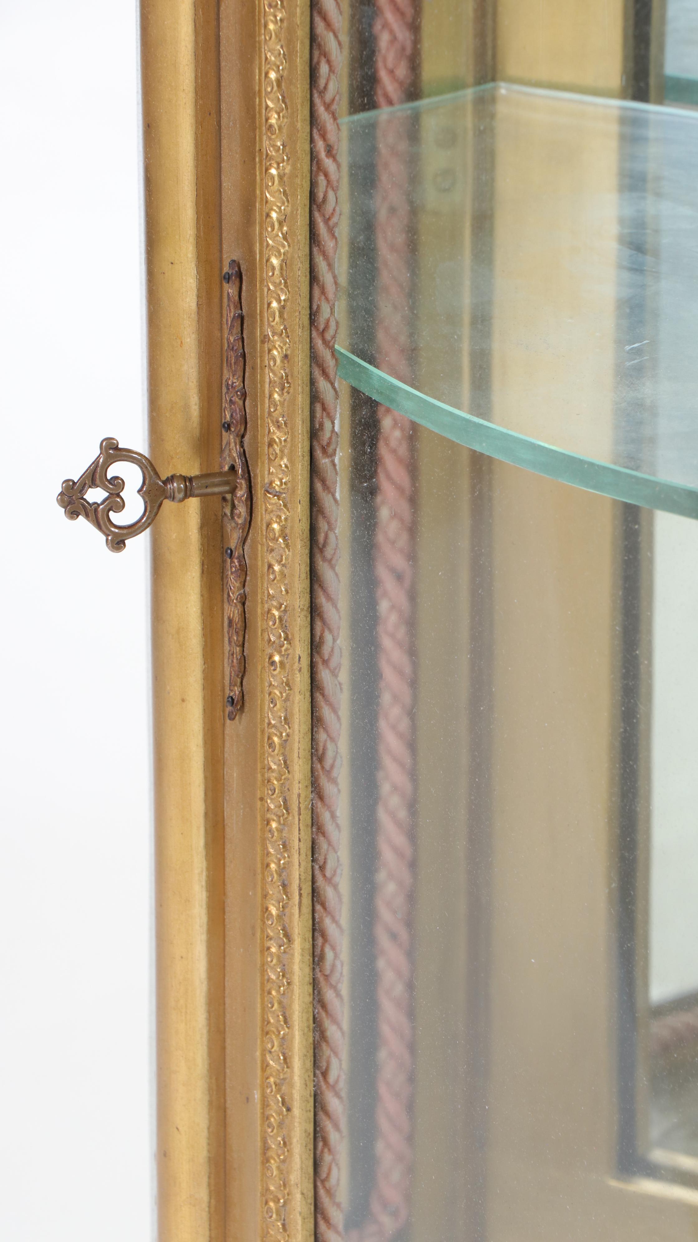 Louis XV Style Giltwood Vitrine, 20th Century