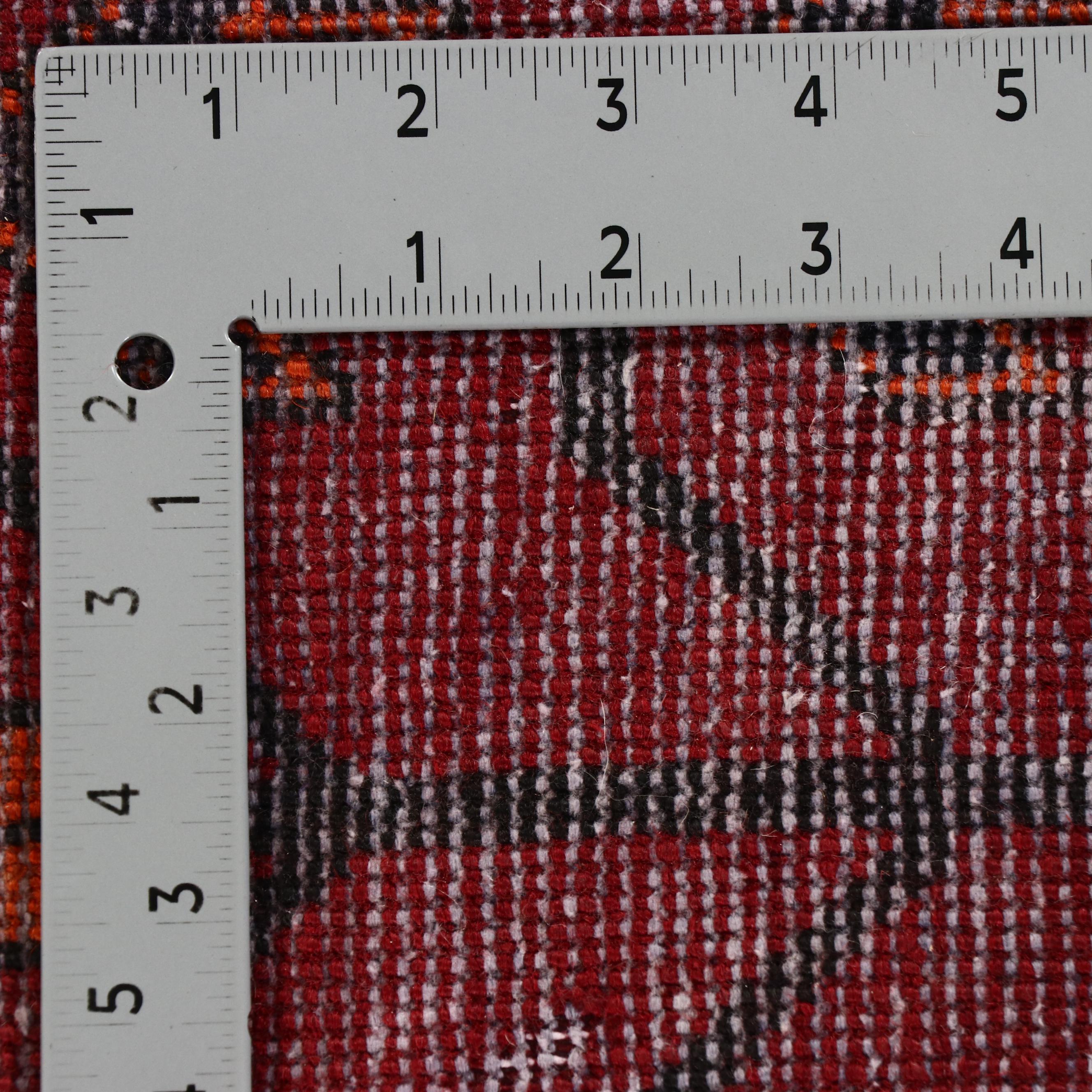 4'11 x 6'11 Hand-Knotted Persian Khamseh Chicken Area Rug