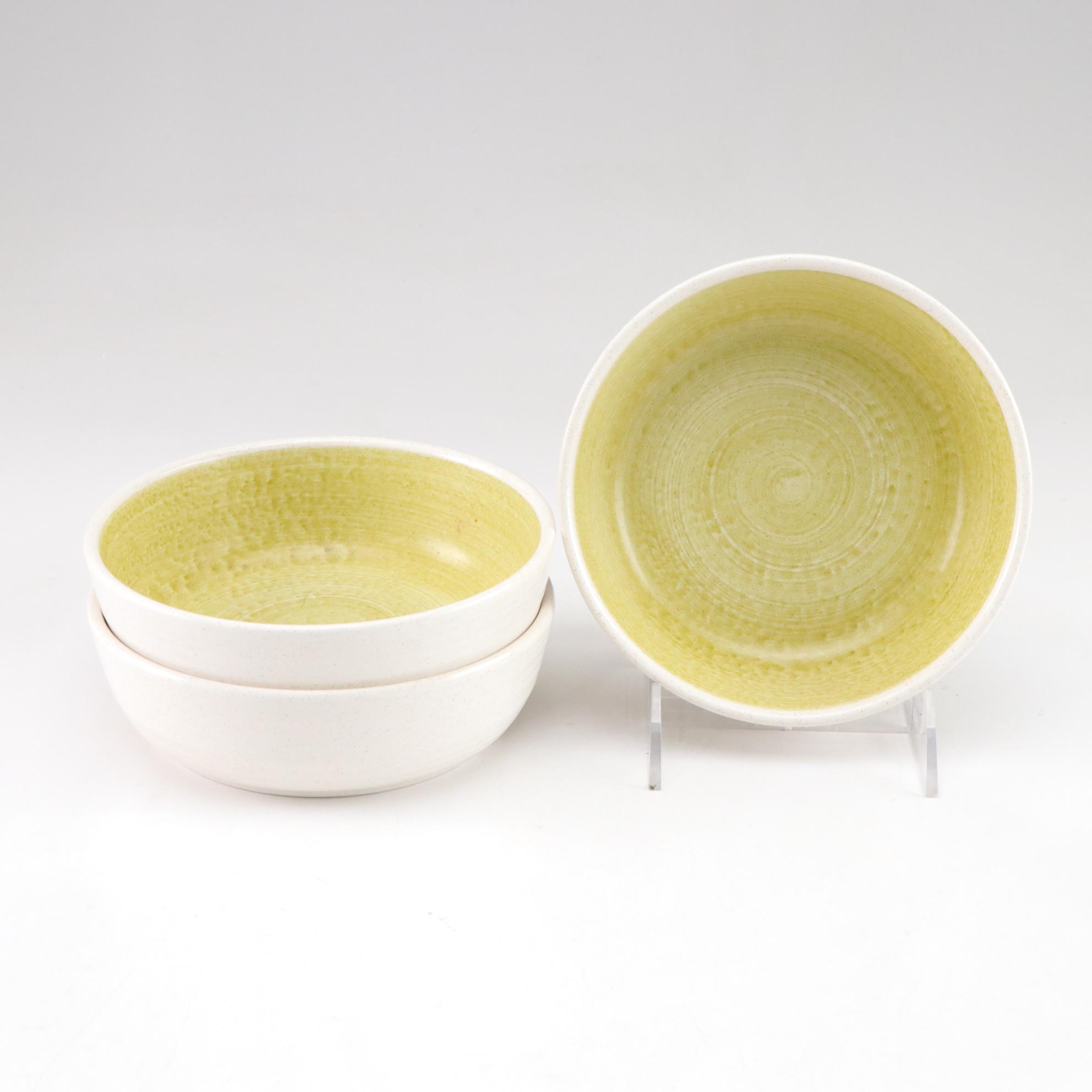 Franciscan "Hacienda" Green Geometric Floral Dinnerware, 1970s