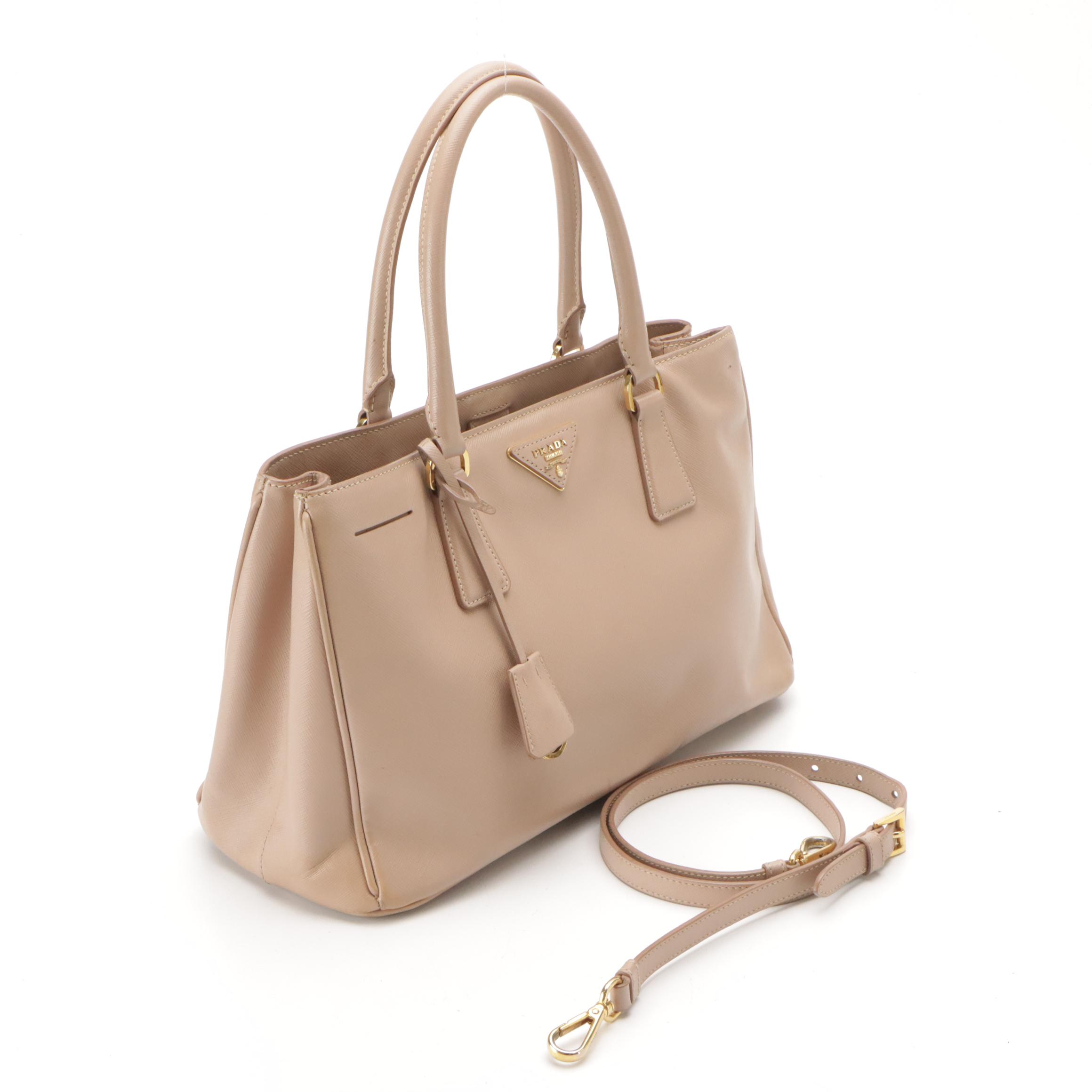 Prada Medium Galleria Two-Way Tote in Saffiano Leather