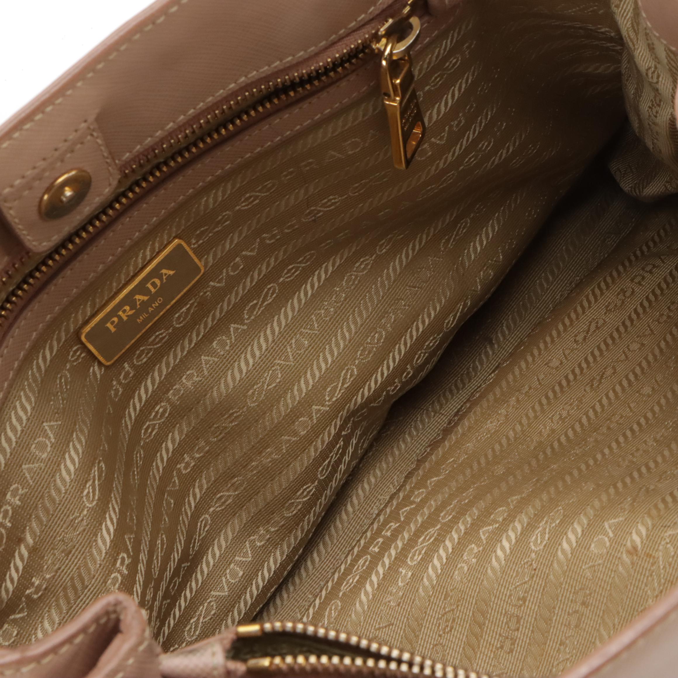 Prada Medium Galleria Two-Way Tote in Saffiano Leather