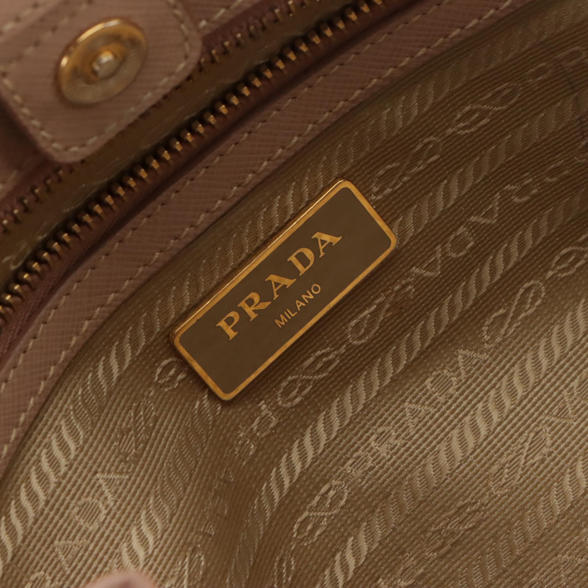 Prada Medium Galleria Two-Way Tote in Saffiano Leather