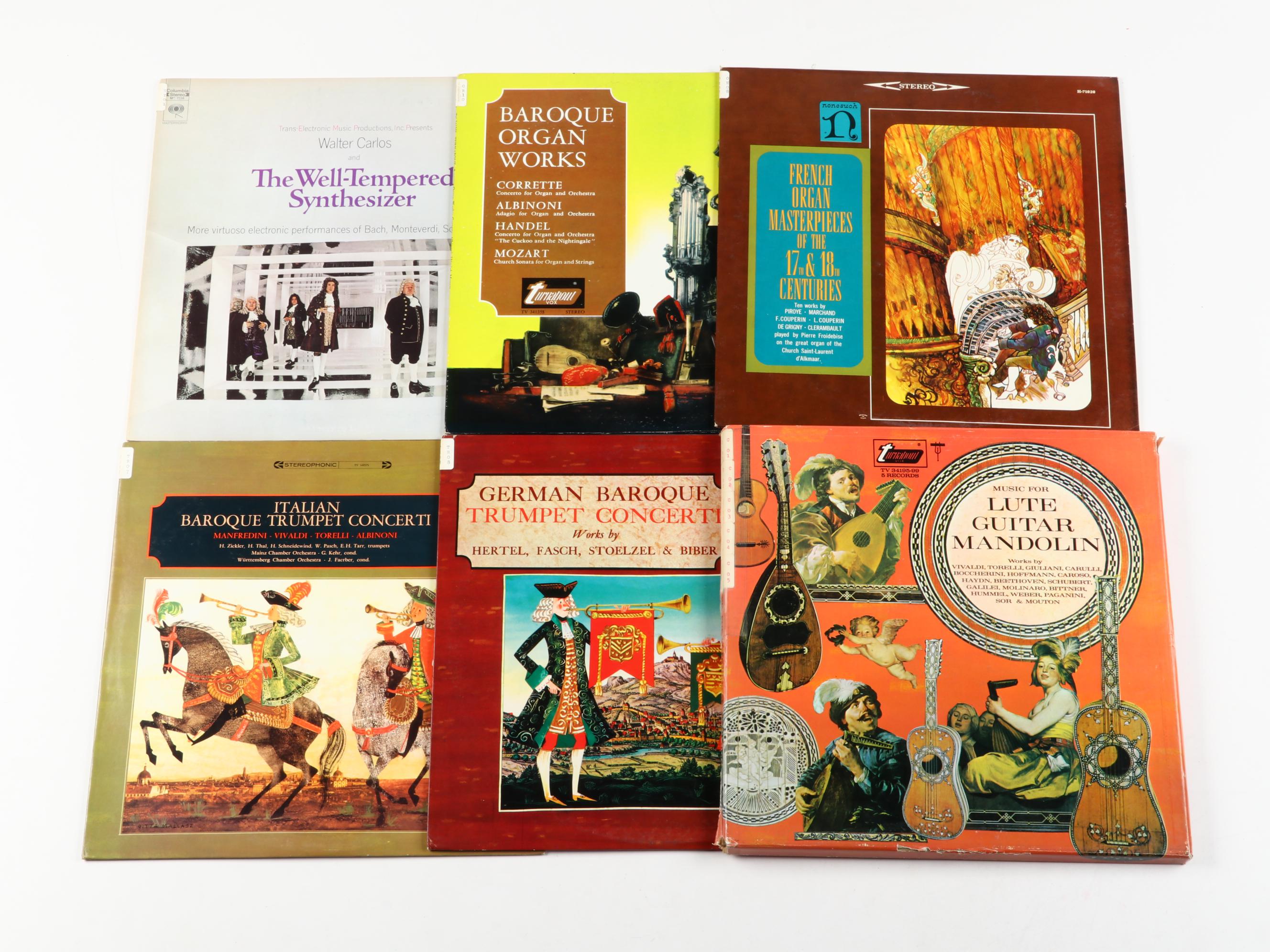 J. S. Bach, Baroque Organ Works and More Classical Music Vinyl Records