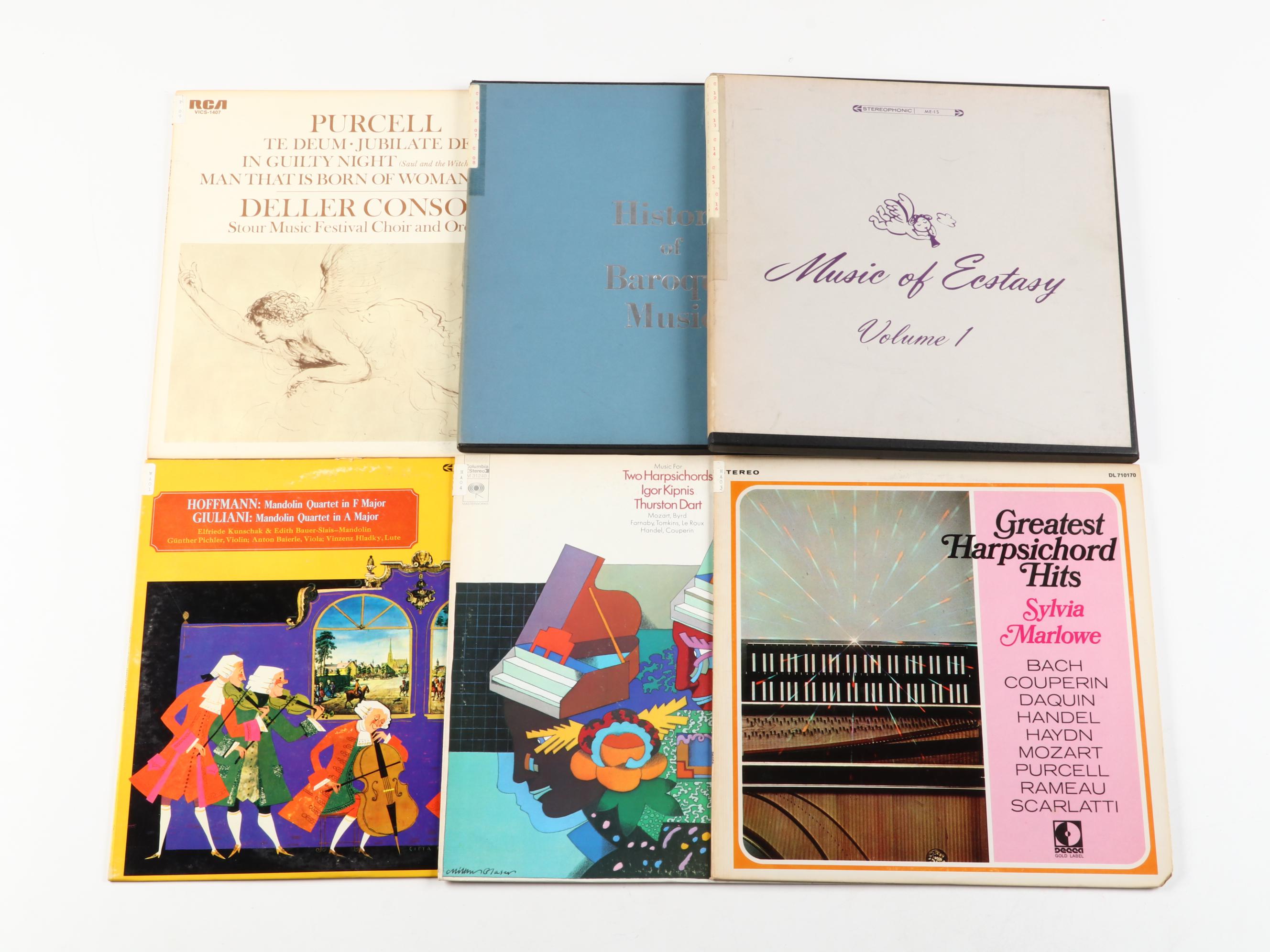 J. S. Bach, Baroque Organ Works and More Classical Music Vinyl Records