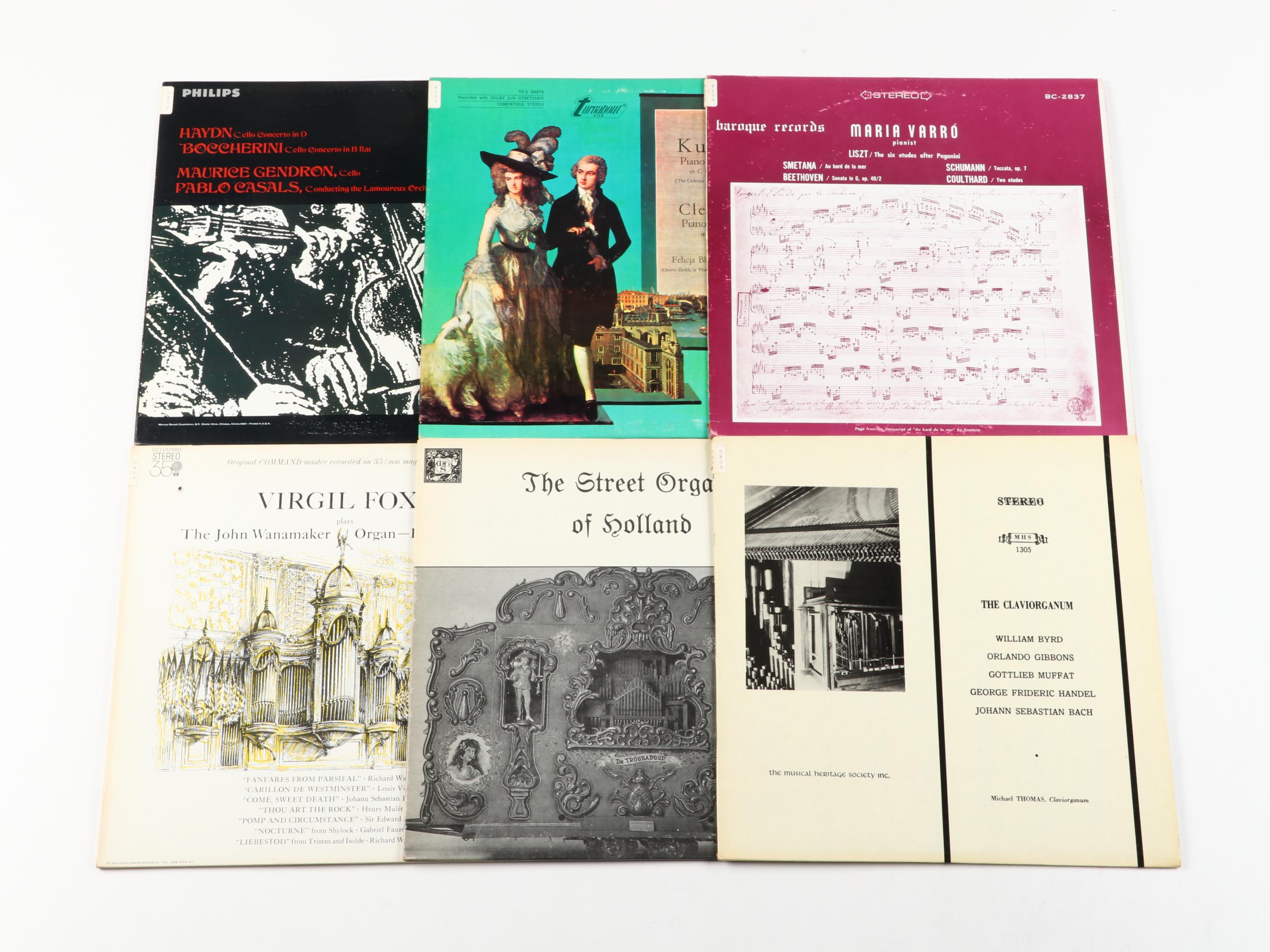 J. S. Bach, Baroque Organ Works and More Classical Music Vinyl Records