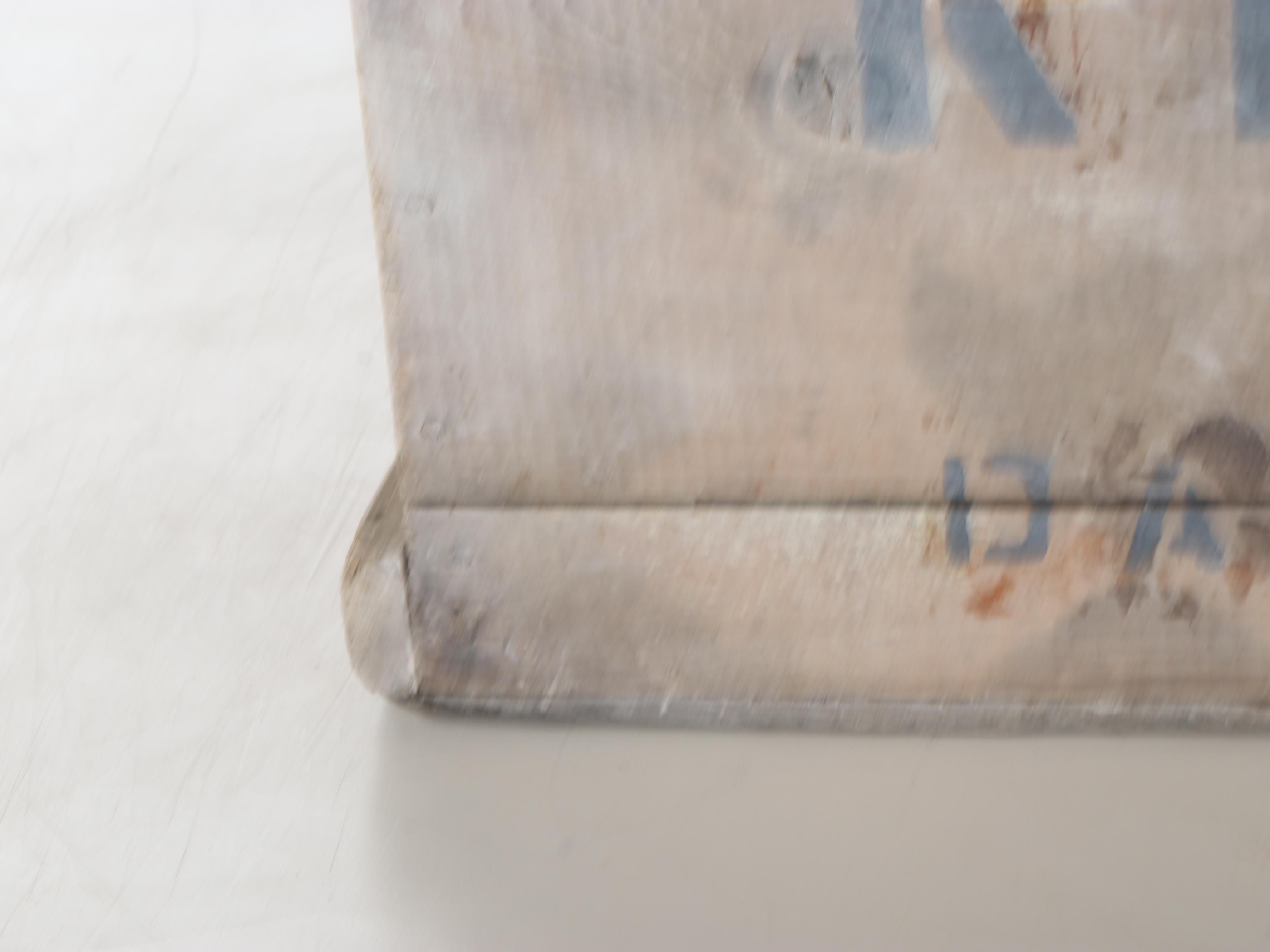 Kroger Wooden Egg Box and Wesco Dairy Feed Sack, Mid-20th Century