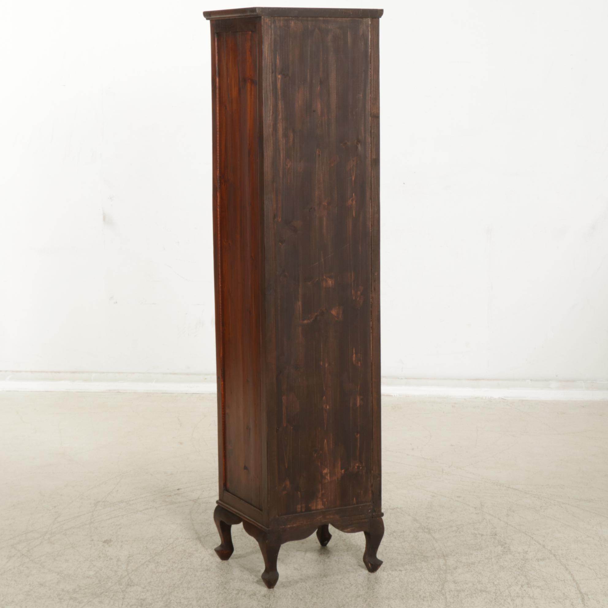 Pine Display Cabinet, 21st Century