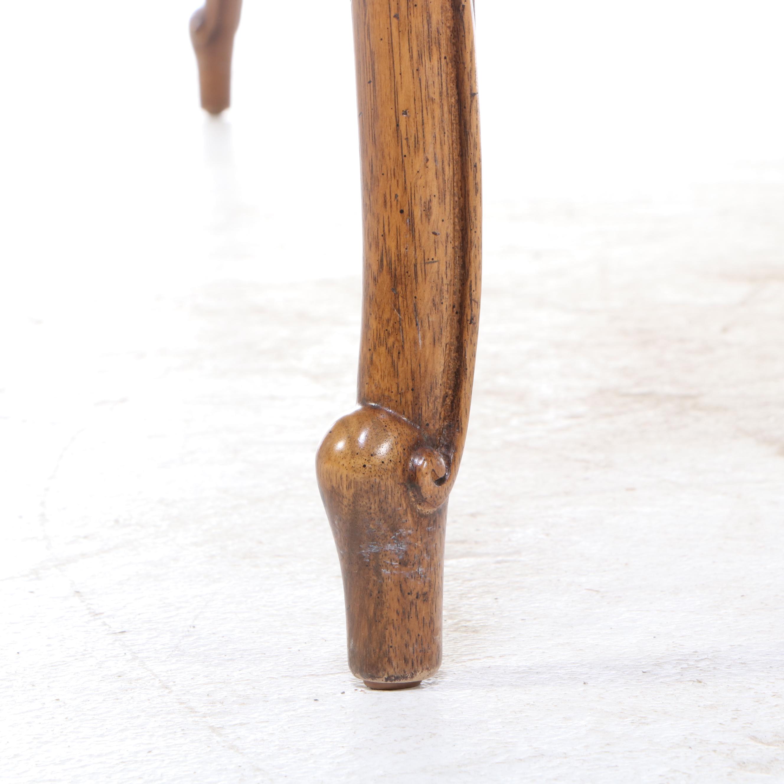 Seven-Piece Thomasville French Provincial Style Oak Dining Set