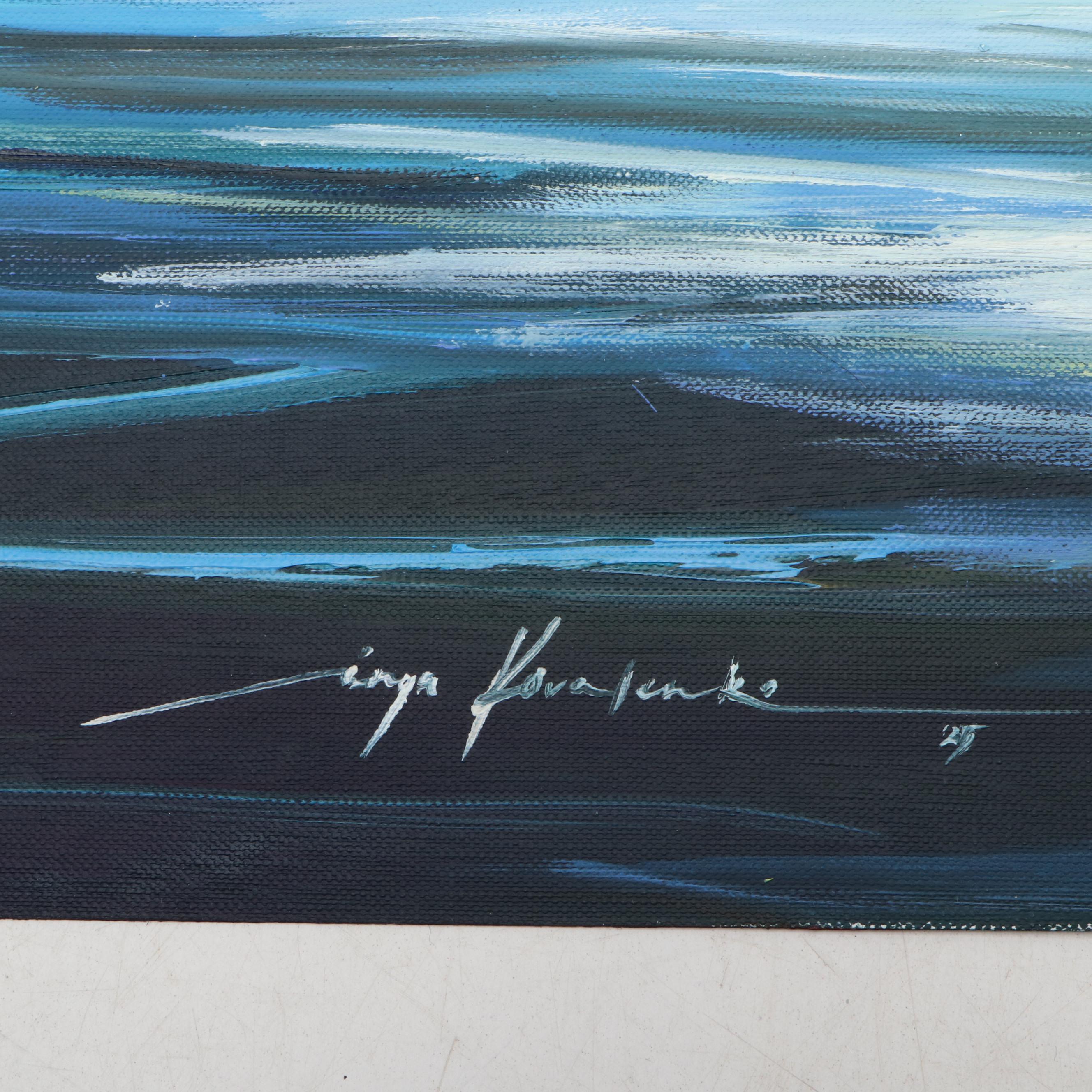 Inga Kovalenko Seascape Oil Painting, 2025