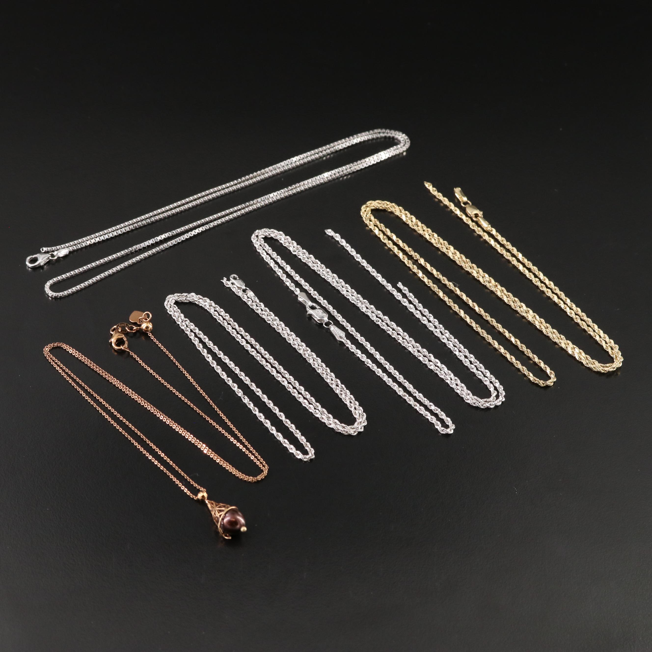 14K and 18K Scrap Gold with Pearl