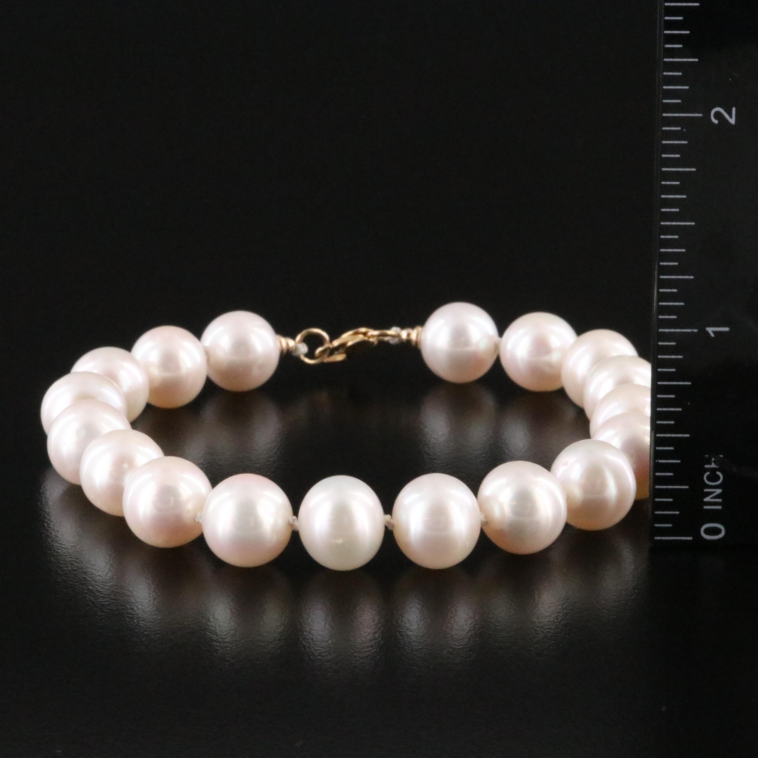 Pearl Bracelet with 14K Clasp