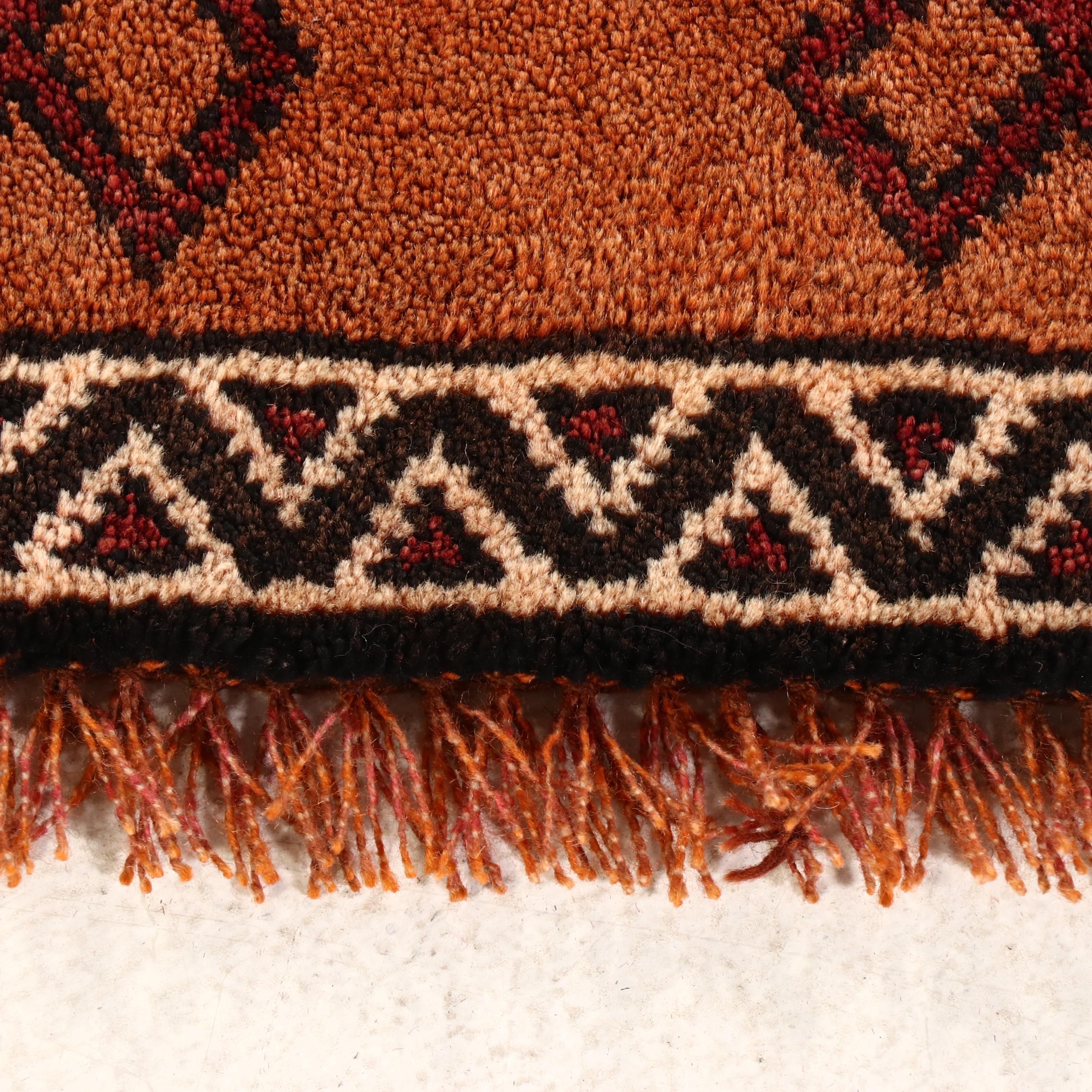 1'9 x 7'10 Hand-Knotted Persian Quchan Carpet Runner