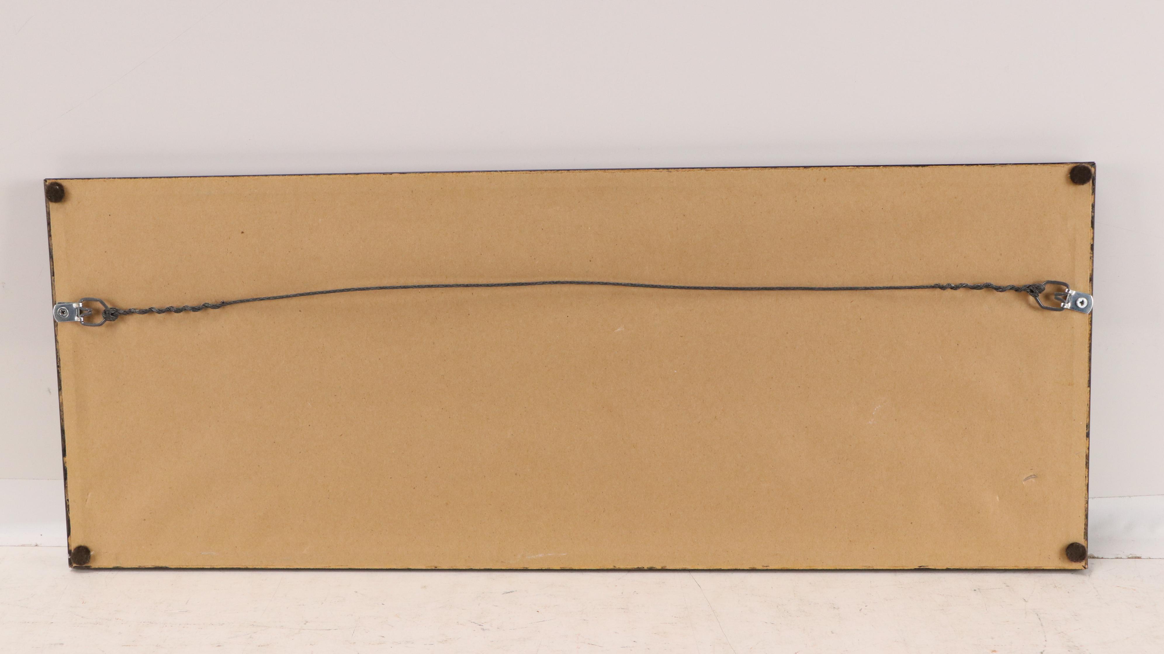 Two Folk Art Offset Lithographs After Warren Kimble Including "Kissing Cows"