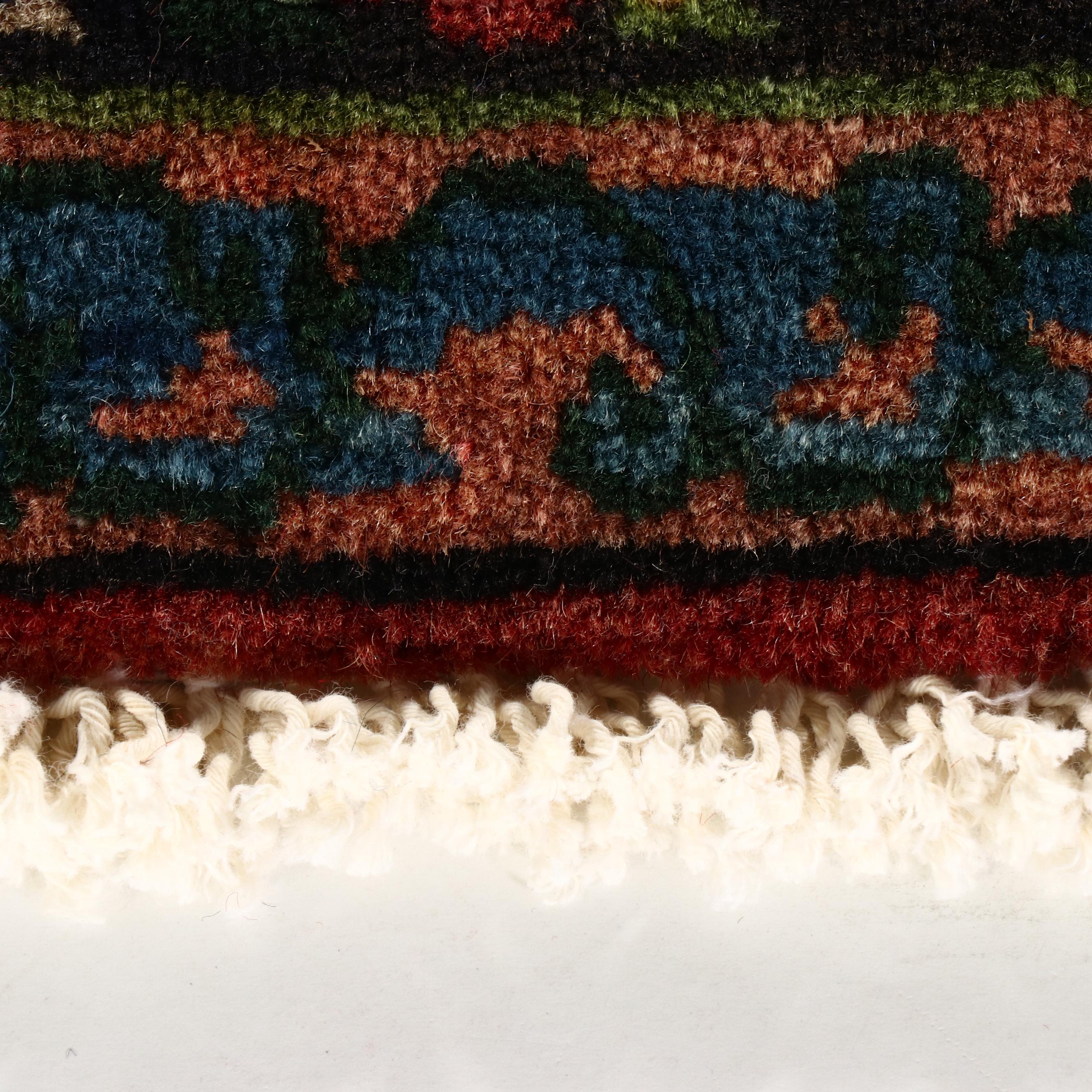 2' x 2'3 Hand-Knotted Persian Sample Rug or Mat