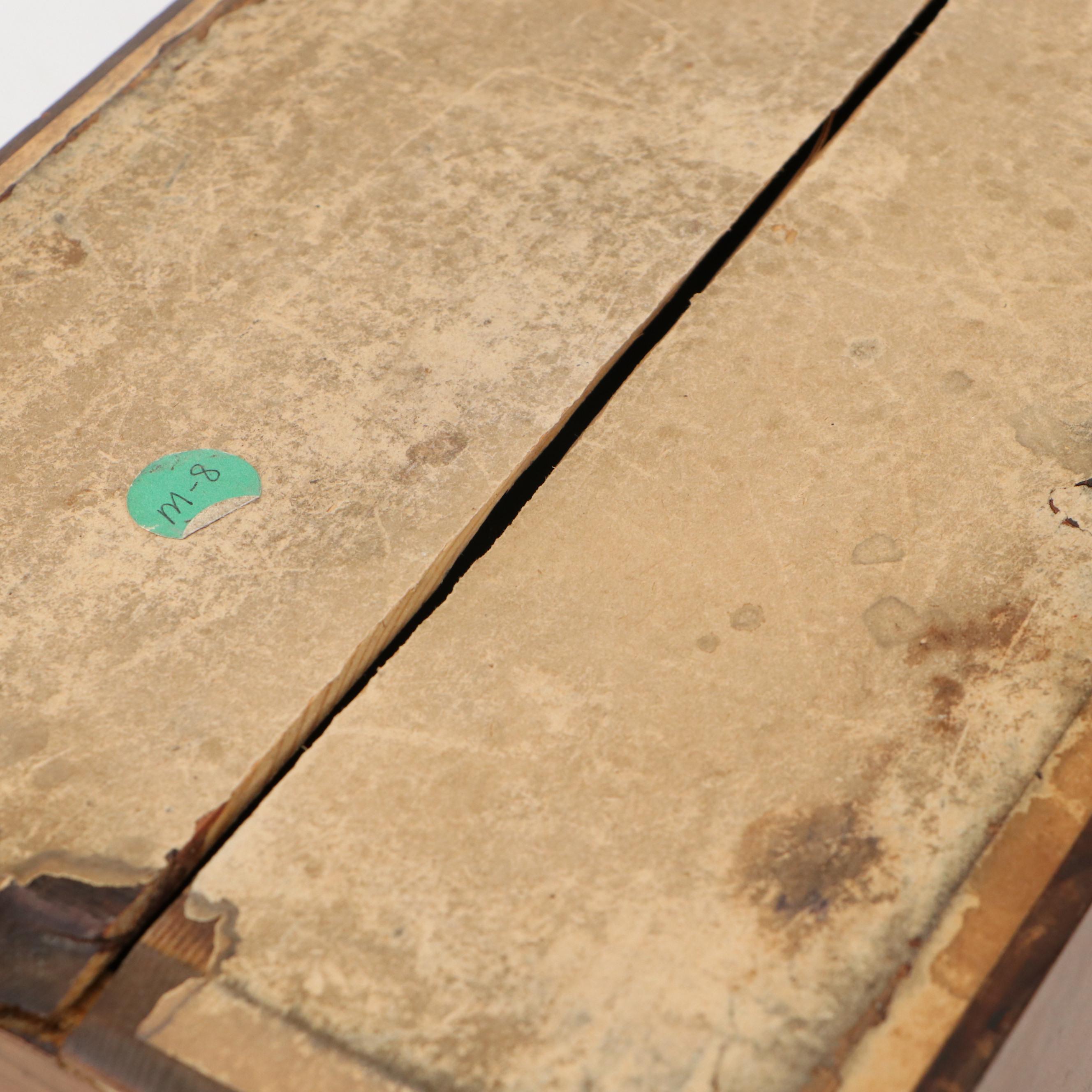 Victorian Walnut Lap Desk, Late 19th Century