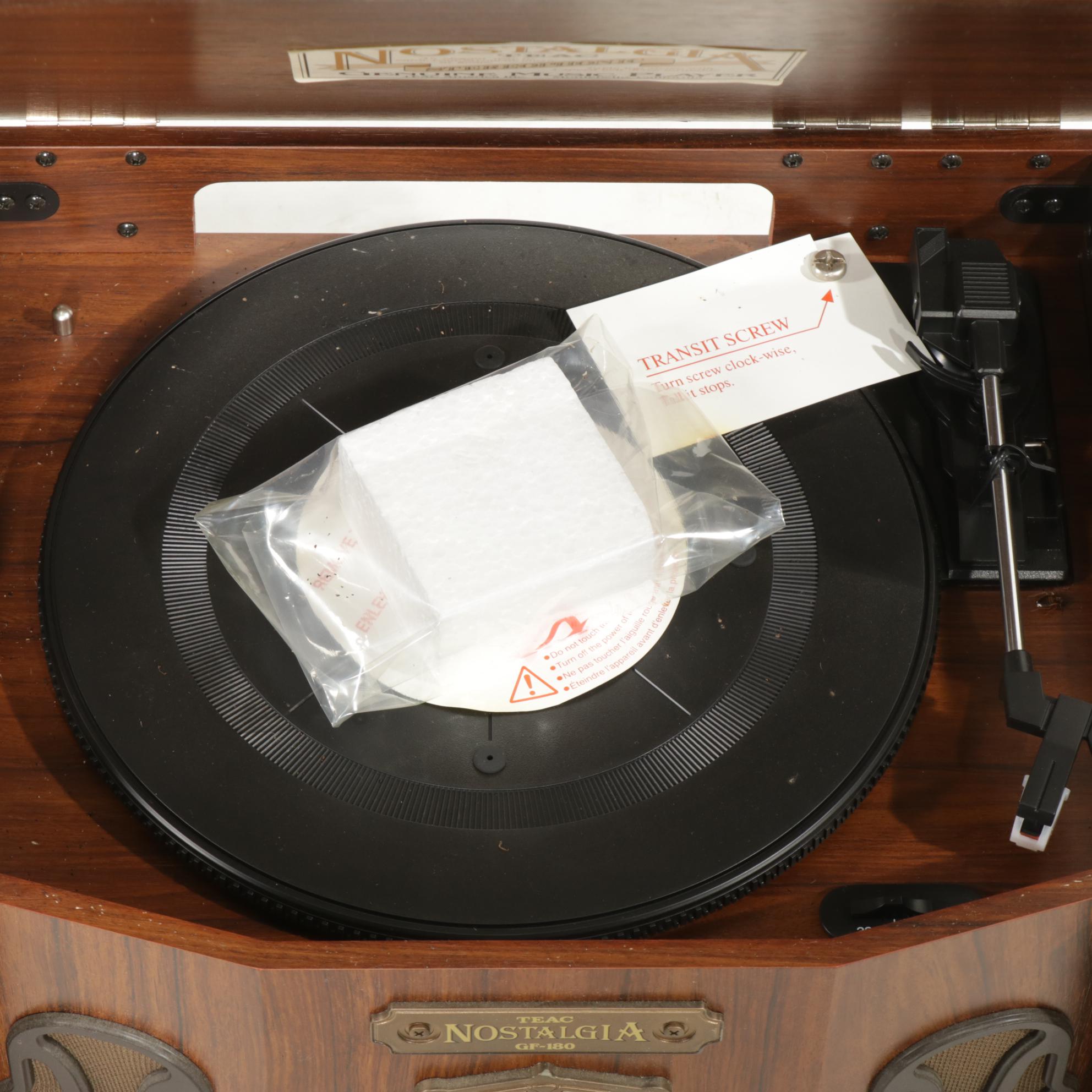 Teac Nostalgia GF-180 Radio and Record Player, 21st Century