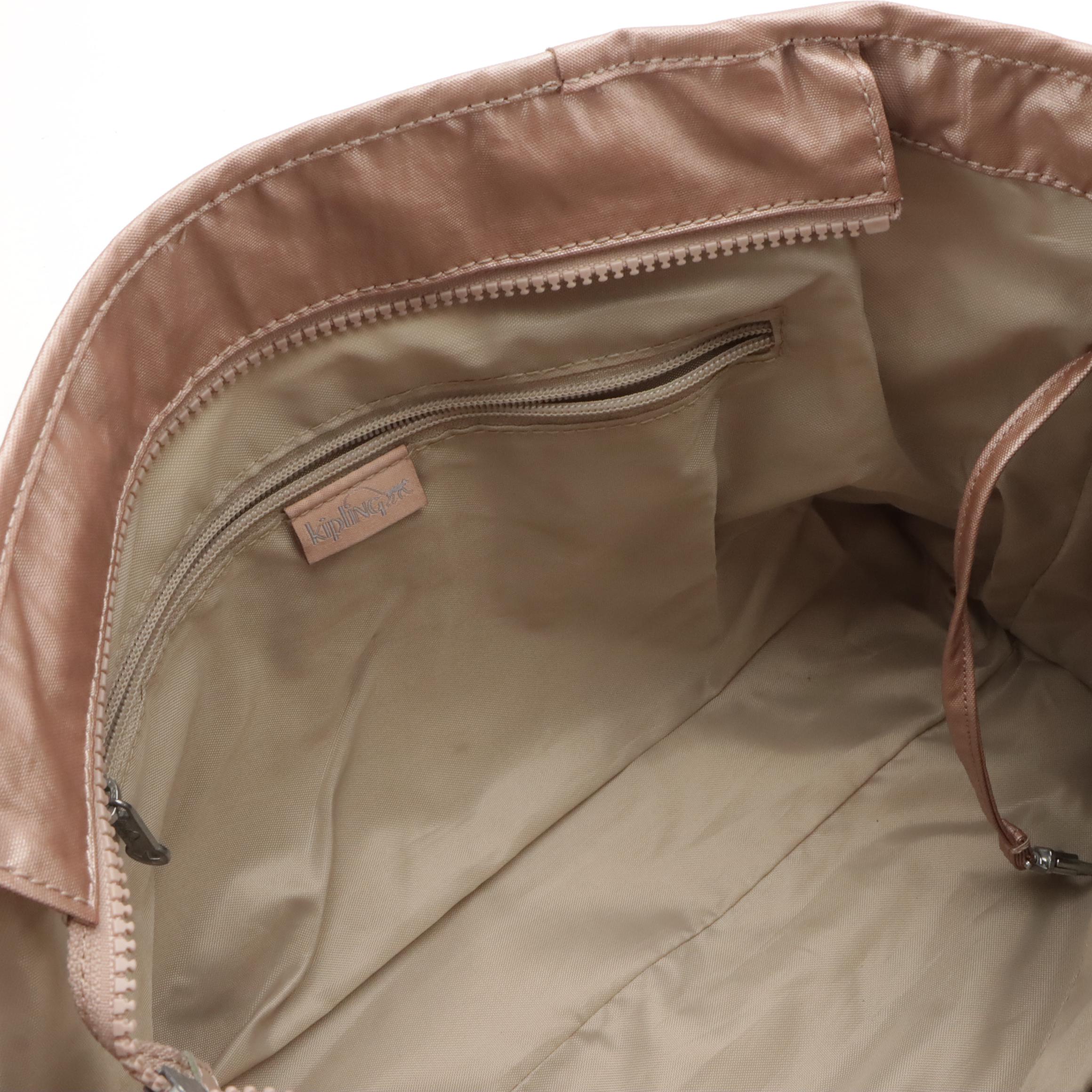 Coach Heritage Stripe Chelsea Hobo, Kipling Skyler Tote, and Vieta 2-Way Bag