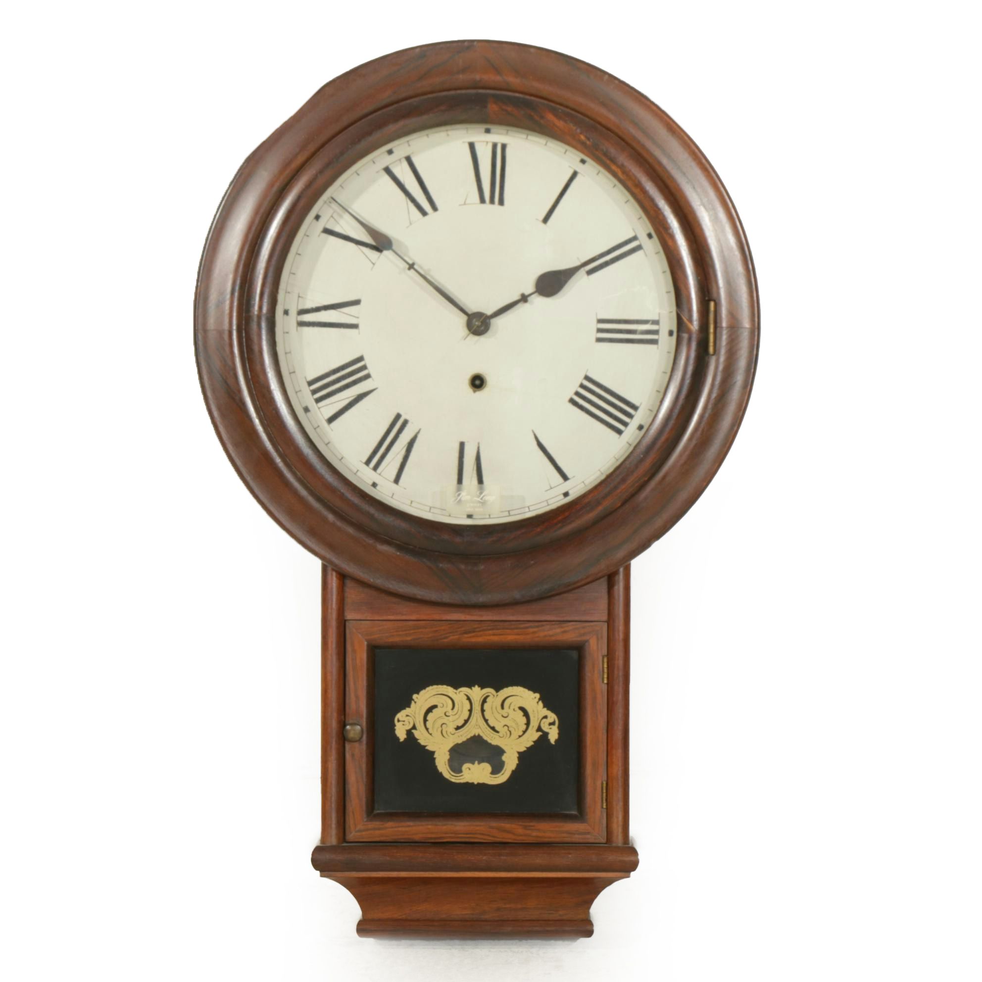 Welch, Spring & Co. Wall Clock, Early 20th Century