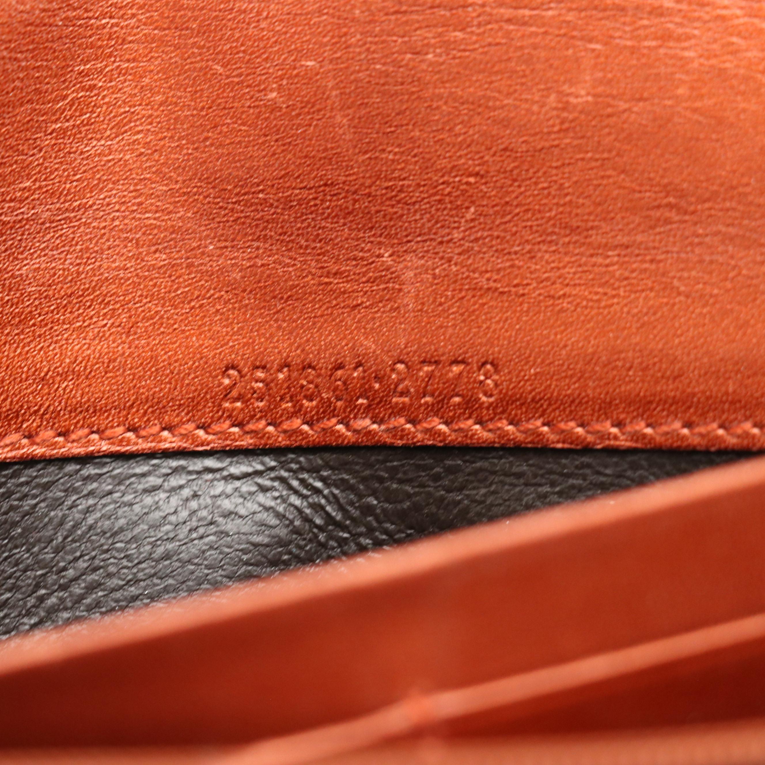 Gucci Shine Guccissima Patent Leather Lovely Heart Continental Wallet with Box