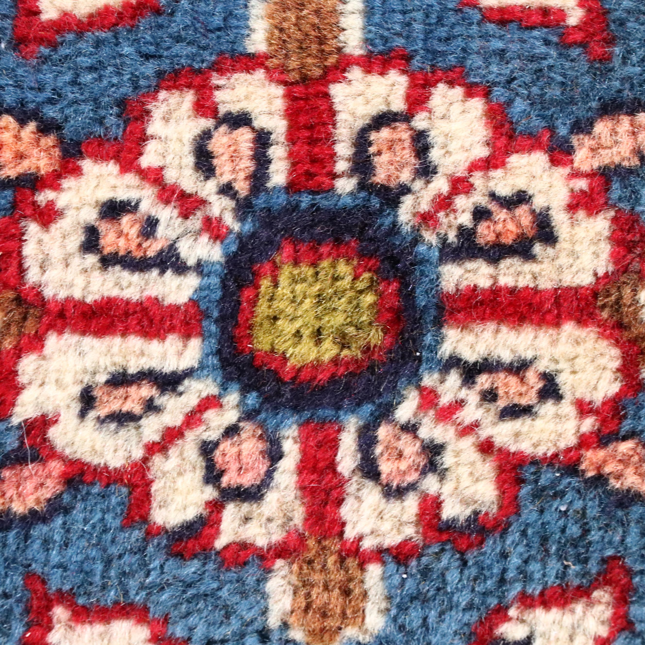 8'1 x 12'3 Hand-Knotted Persian Kashan Area Rug